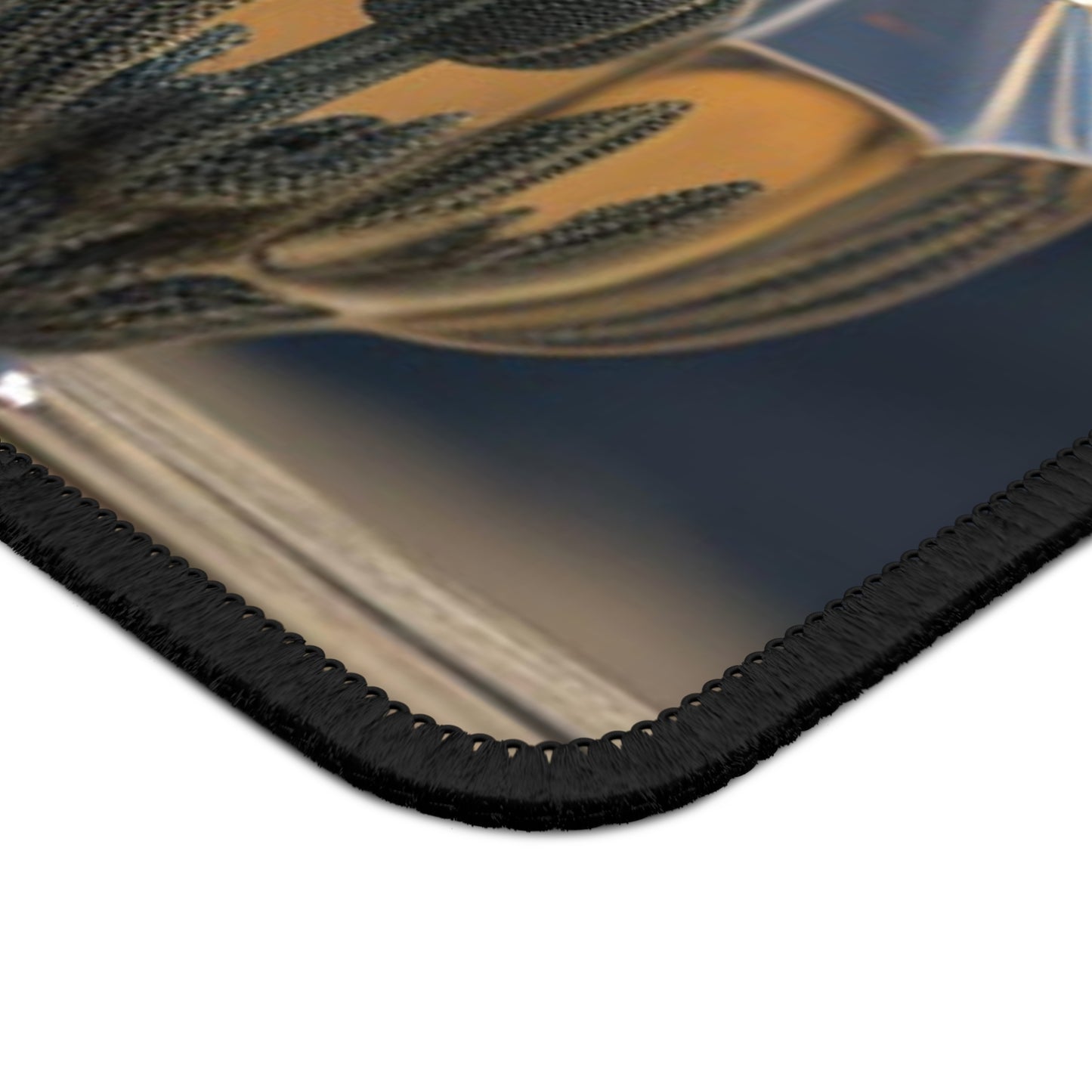 Gaming Mouse Pad Orange Poppy in a Vase 2