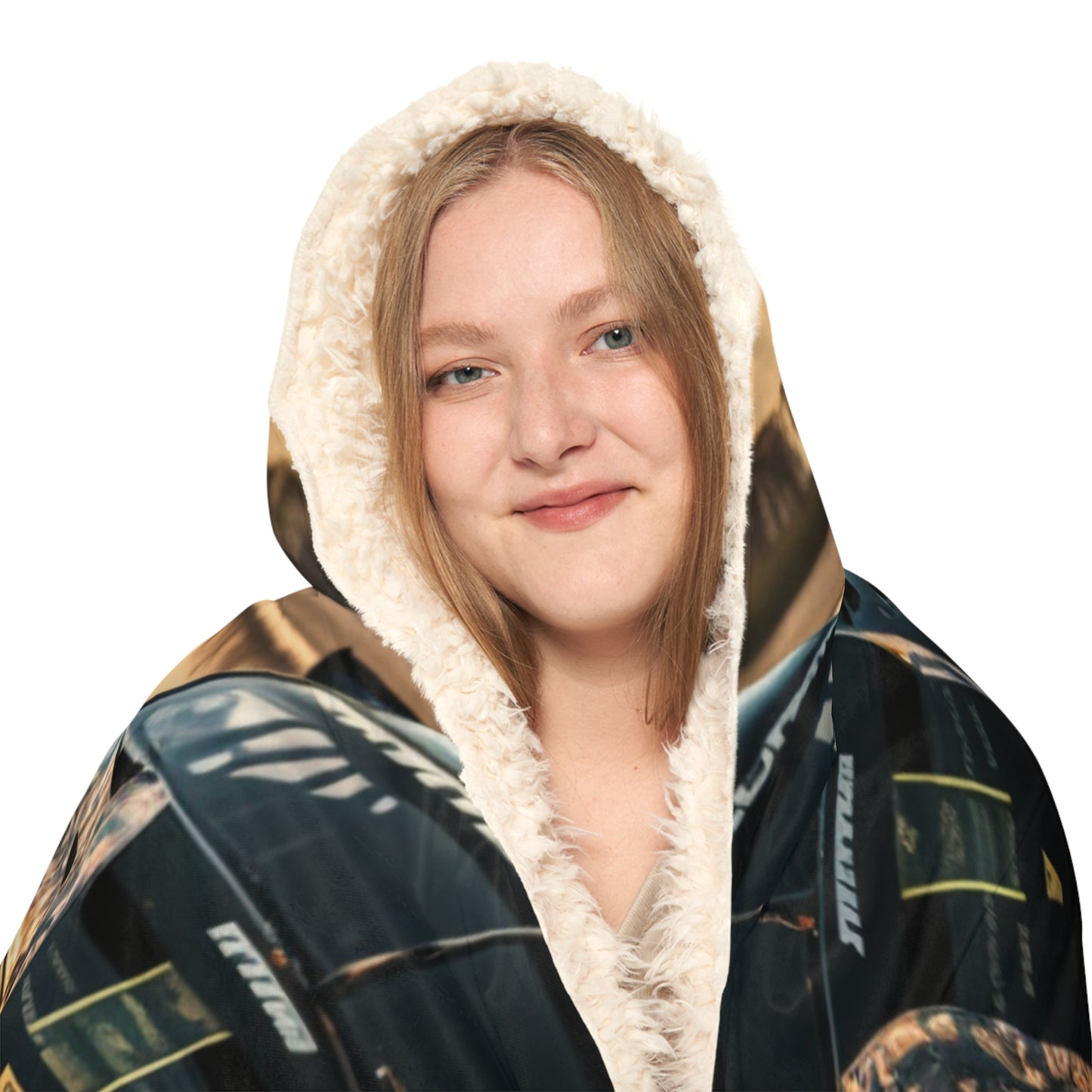 Snuggle Hooded Blanket Ferrari Lake 4