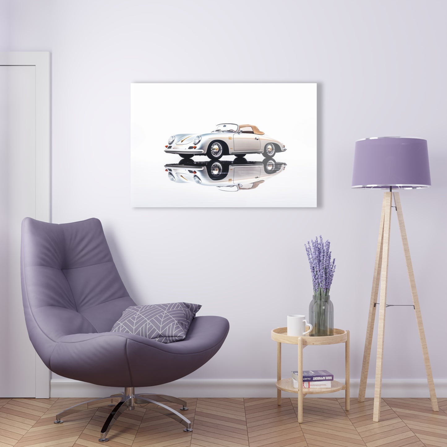 Acrylic Prints 911 Speedster on water 2