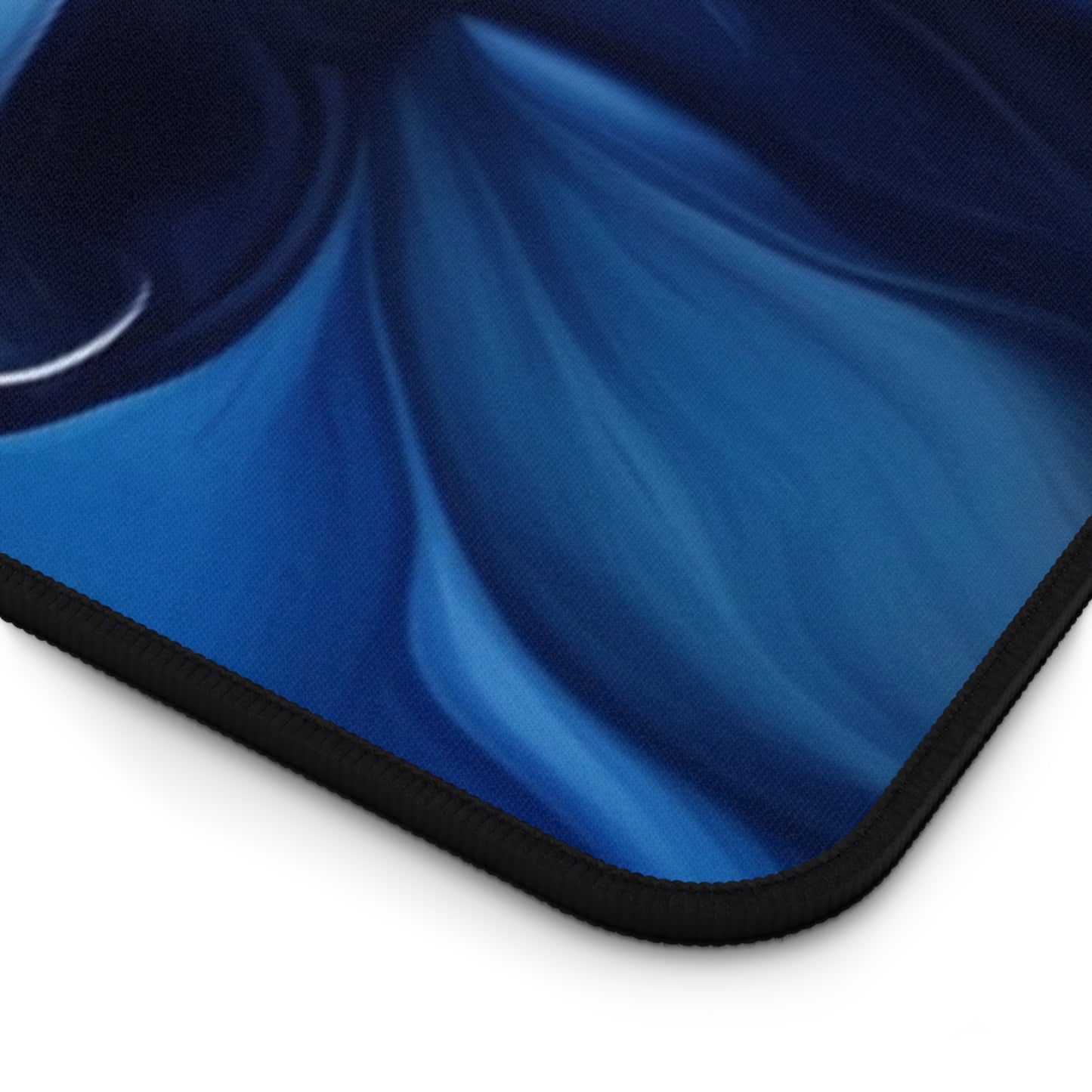 Desk Mat Abstract Blue Tulip 4