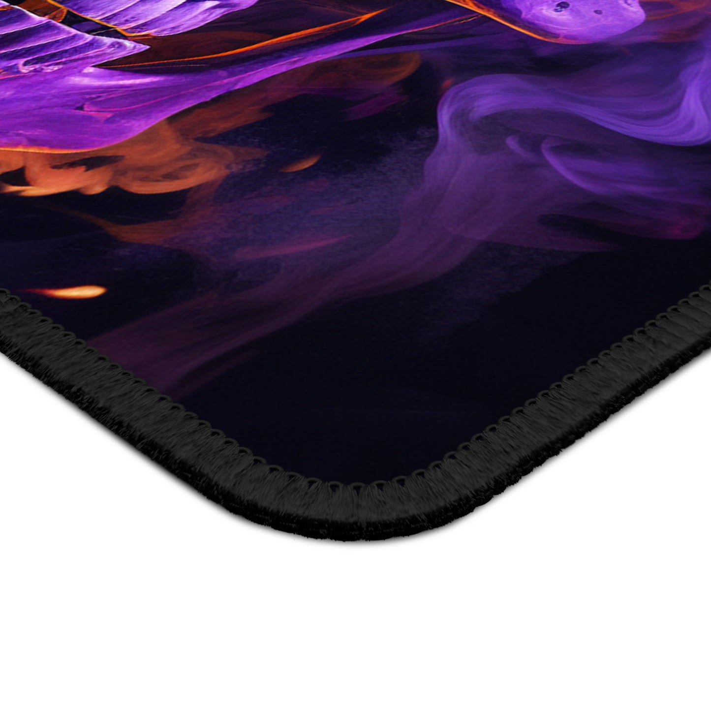 Gaming Mouse Pad Skull Flames 1
