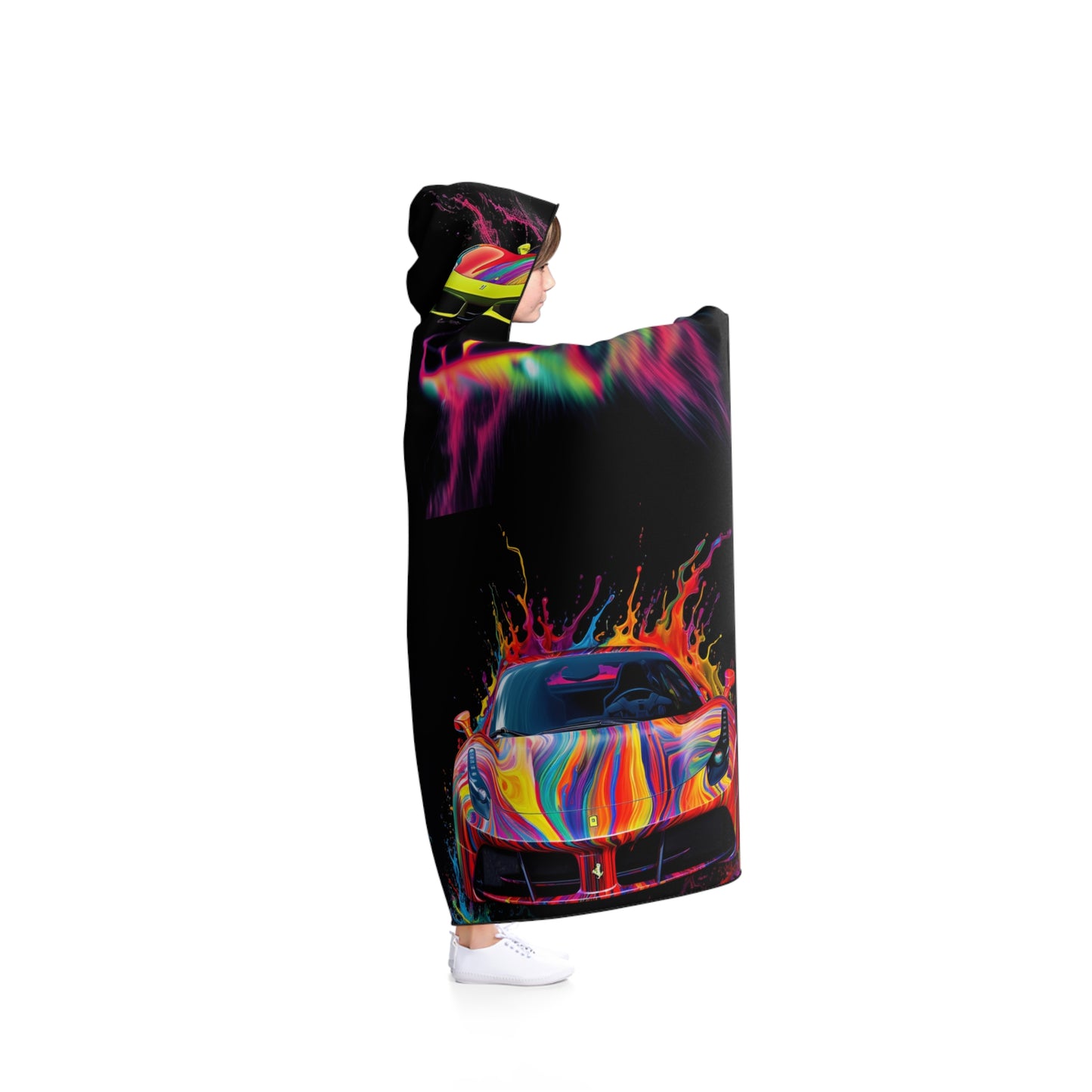 Hooded Blanket Ferrari Fusion Water 5