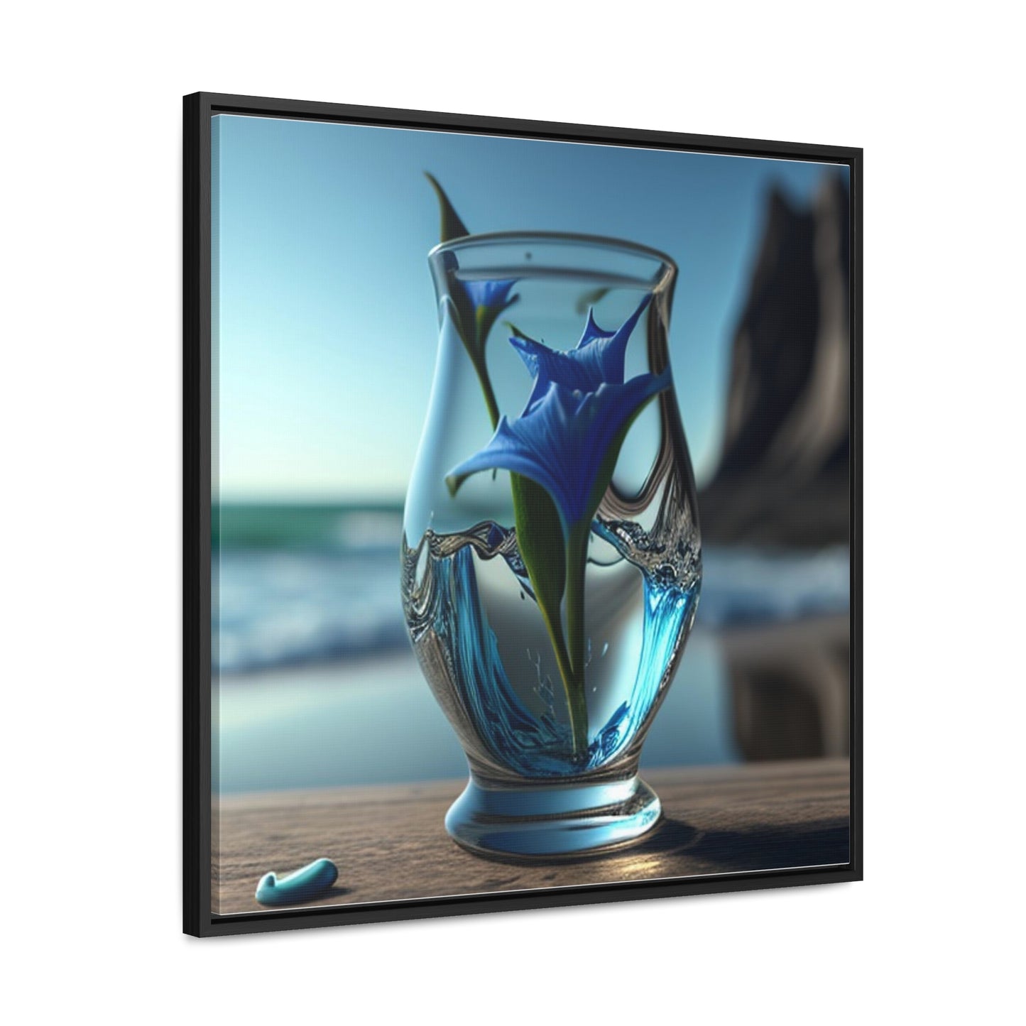 Gallery Canvas Wraps, Square Frame The Bluebell 2