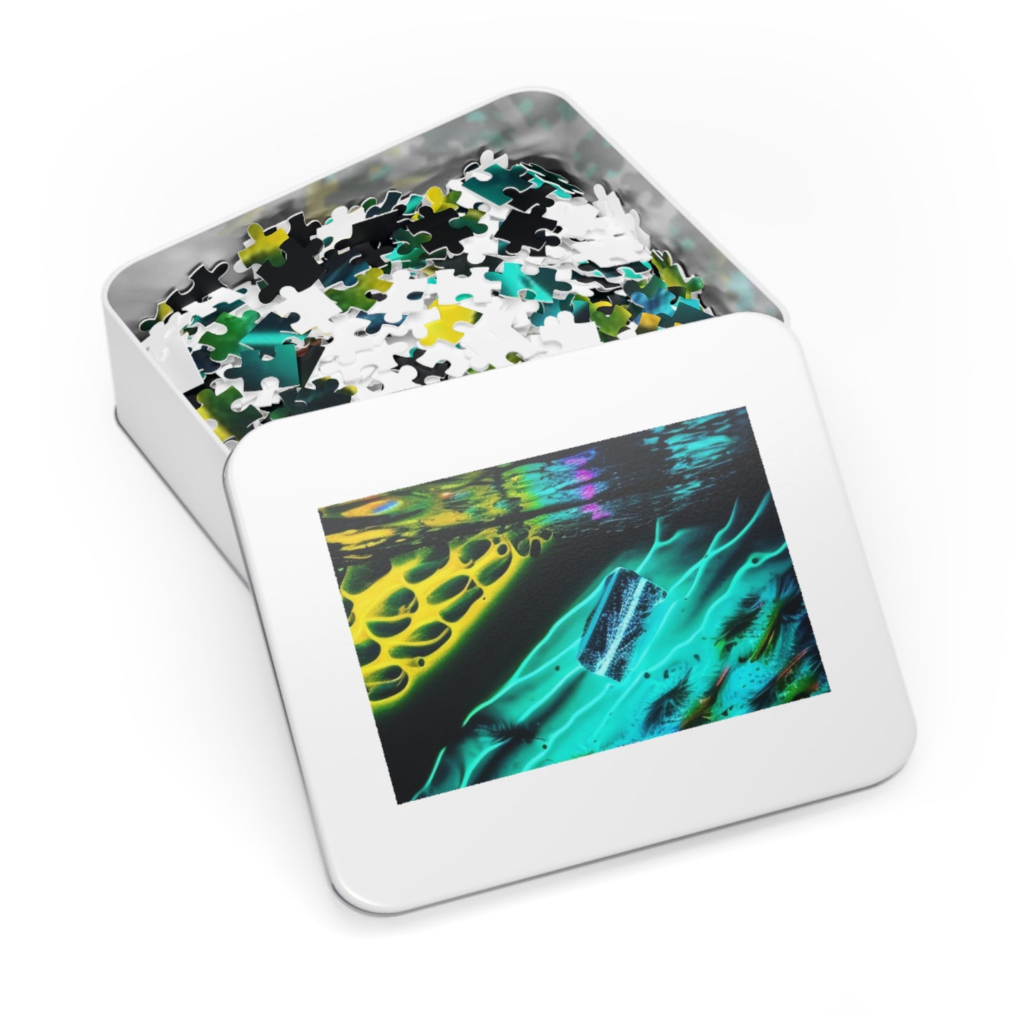 Jigsaw Puzzle (30, 110, 252, 500,1000-Piece) Florescent Glow 2