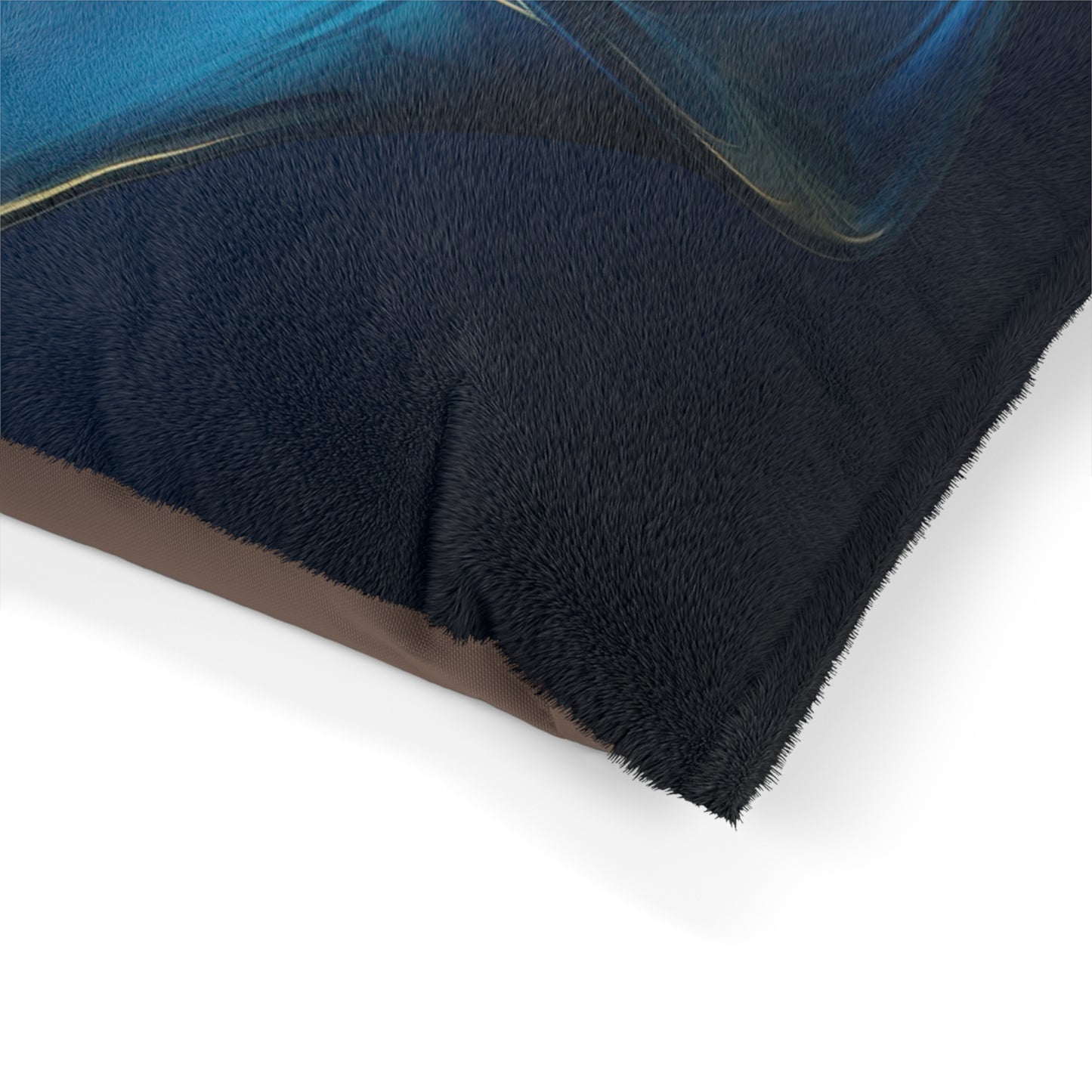 Pet Bed Abstract Blue Tulip 2