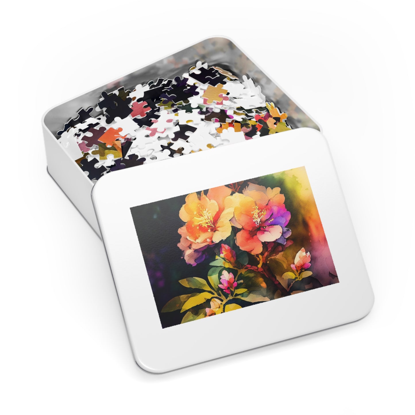 Jigsaw Puzzle (30, 110, 252, 500,1000-Piece) Bright Spring Flowers 2