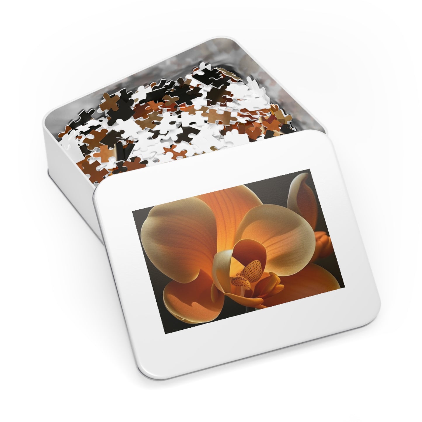 Jigsaw Puzzle (30, 110, 252, 500,1000-Piece) Orange Orchid 4