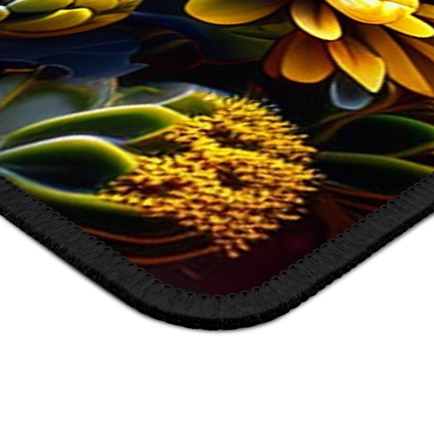 Gaming Mouse Pad Yellow Hermosas Flores Amarillas 1