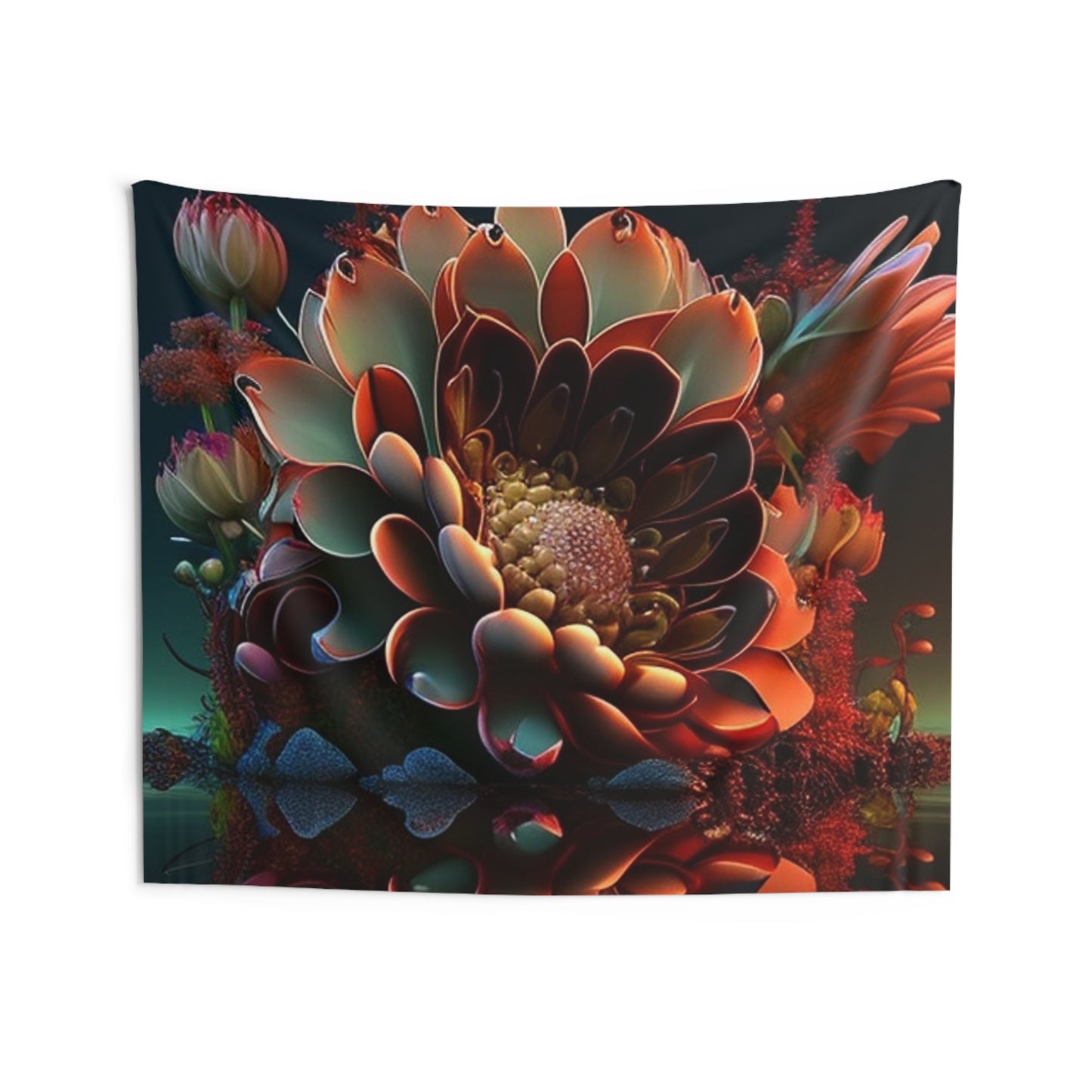 Indoor Wall Tapestries Flower Arangment 4