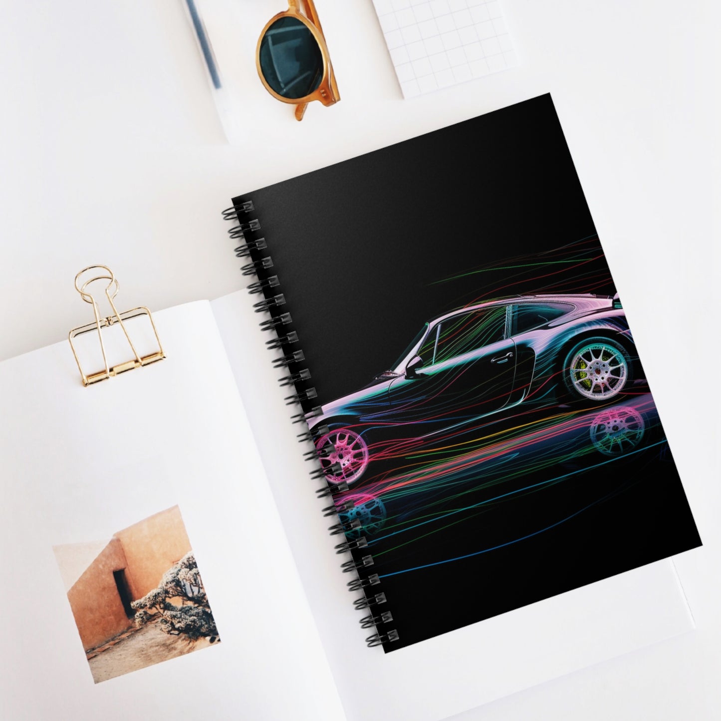 Spiral Notebook - Ruled Line Porsche 933 1