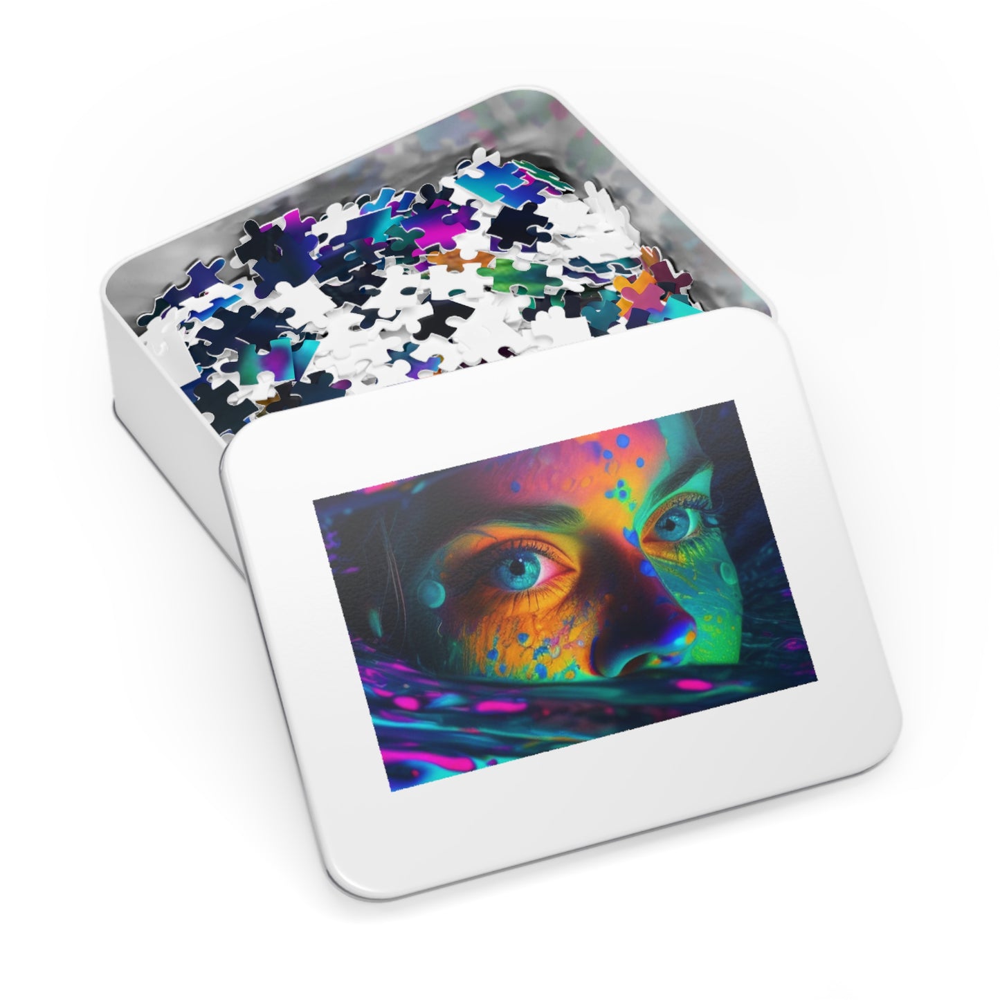 Jigsaw Puzzle (30, 110, 252, 500,1000-Piece) Florescent Glow 3