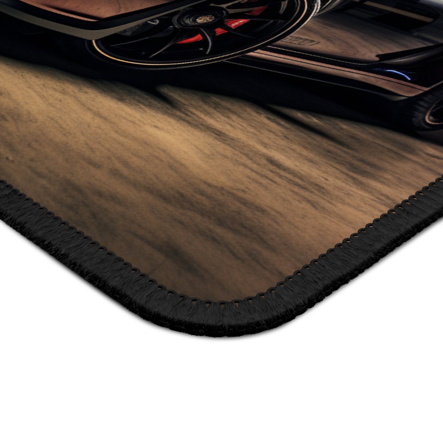 Gaming Mouse Pad American Flag Background Porsche 1