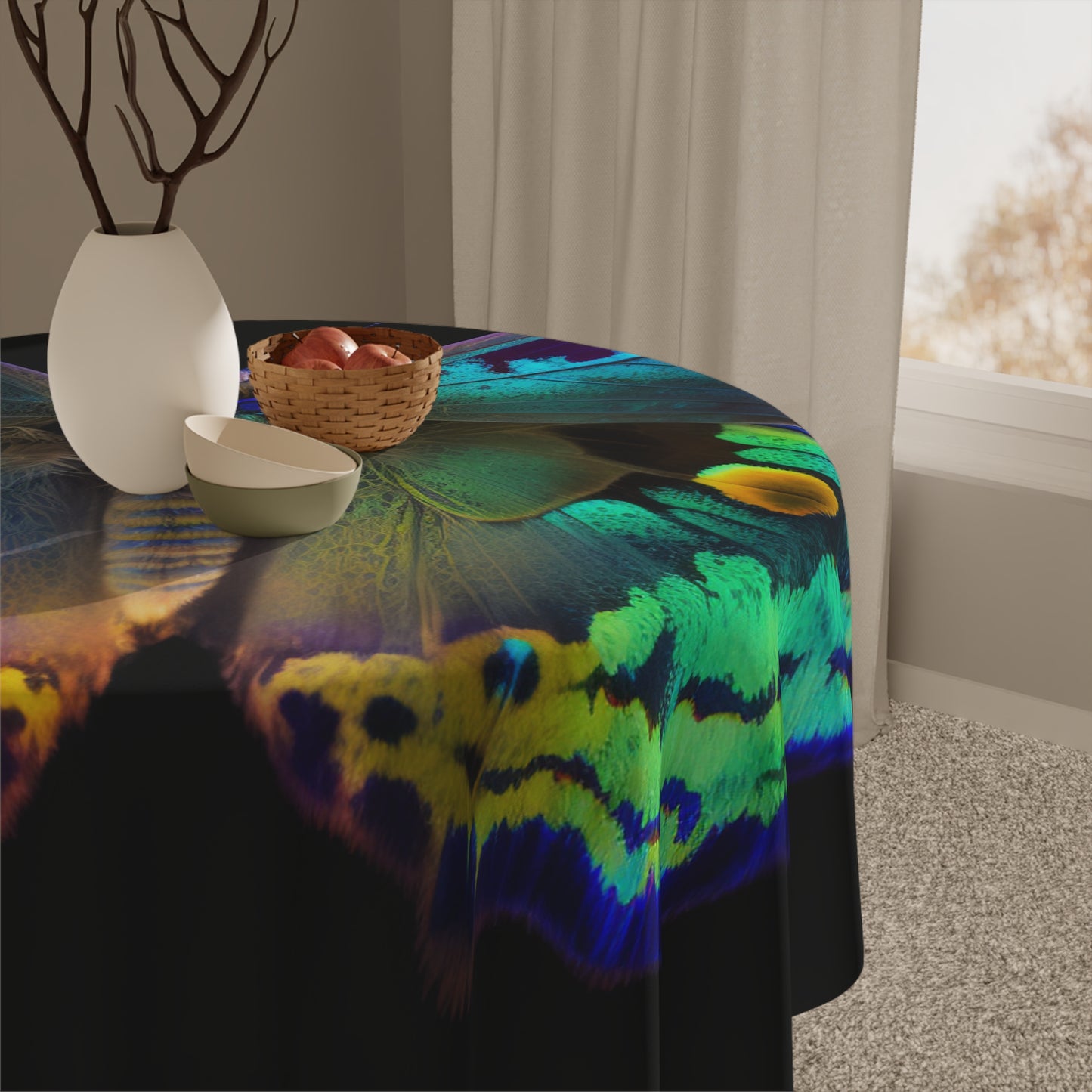 Tablecloth Neon Hue Butterfly 4