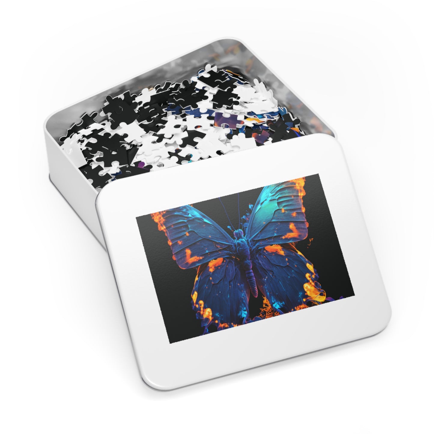 Jigsaw Puzzle (30, 110, 252, 500,1000-Piece) Thermal Butterfly 3