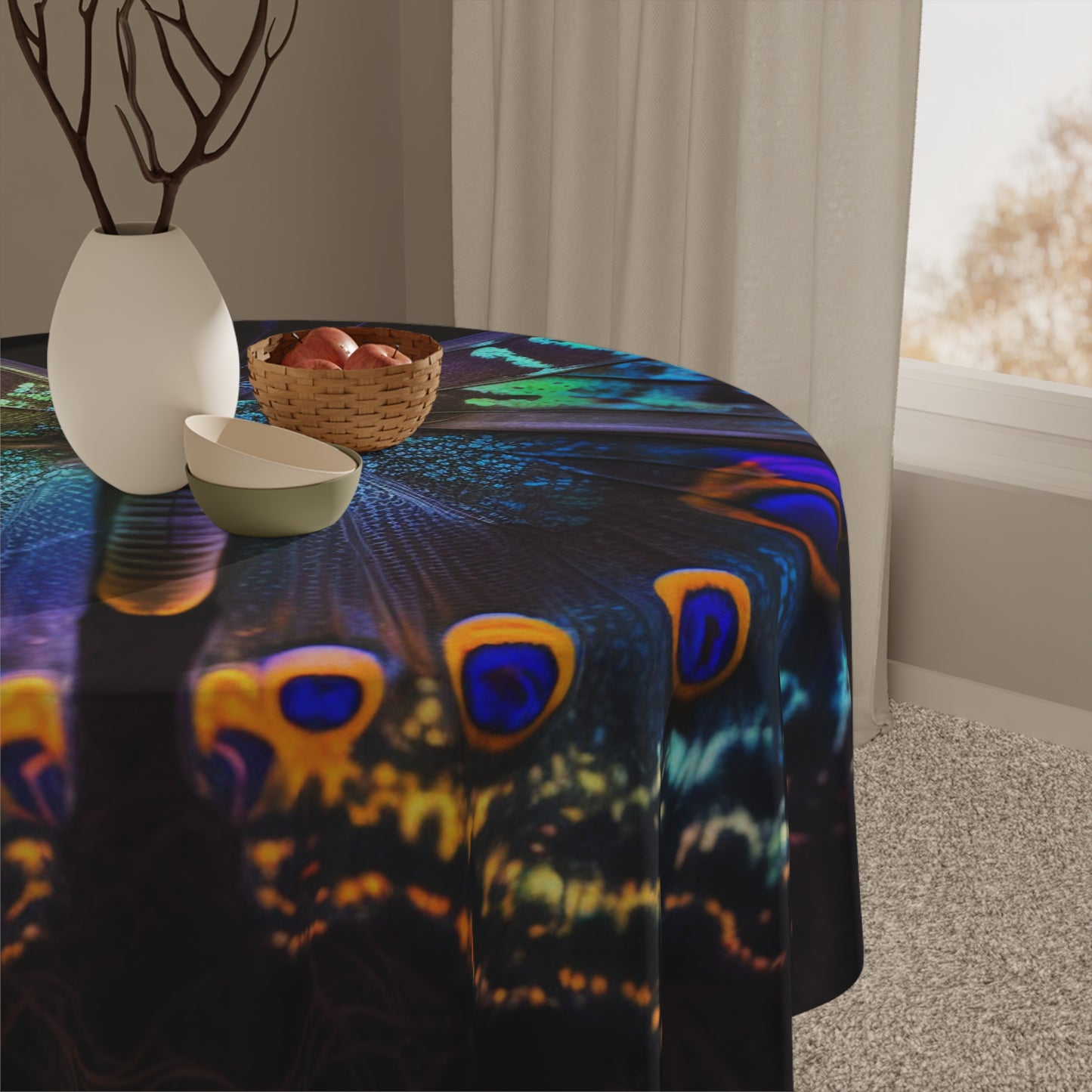 Tablecloth Neon Hue Butterfly 3