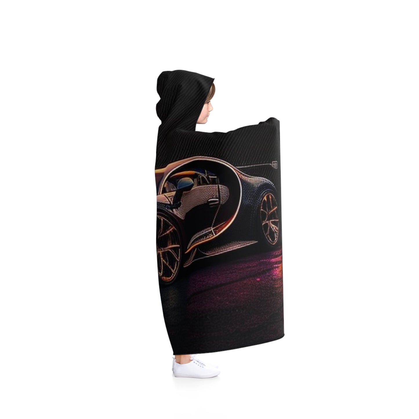 Hooded Blanket Bugatti Chiron Super 4