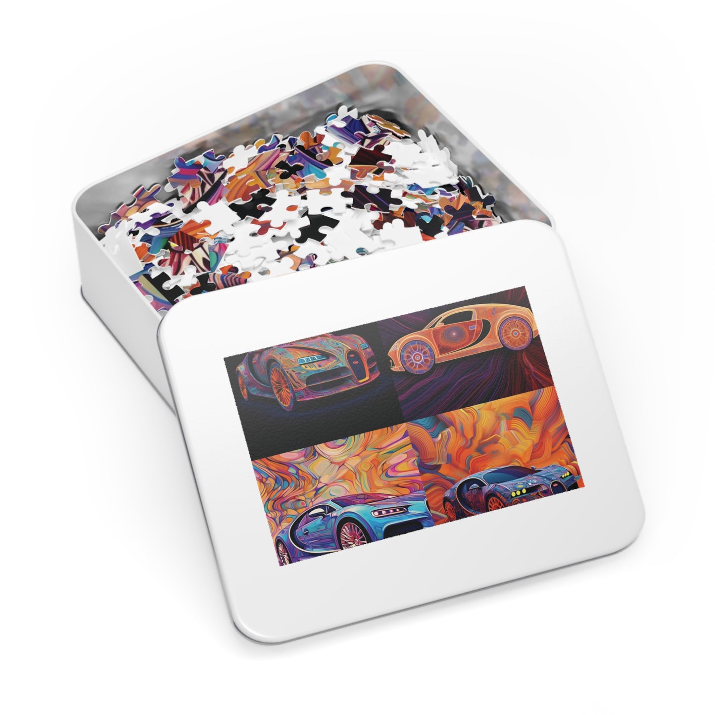 Jigsaw Puzzle (30, 110, 252, 500,1000-Piece) Bugatti Abstract Concept 5