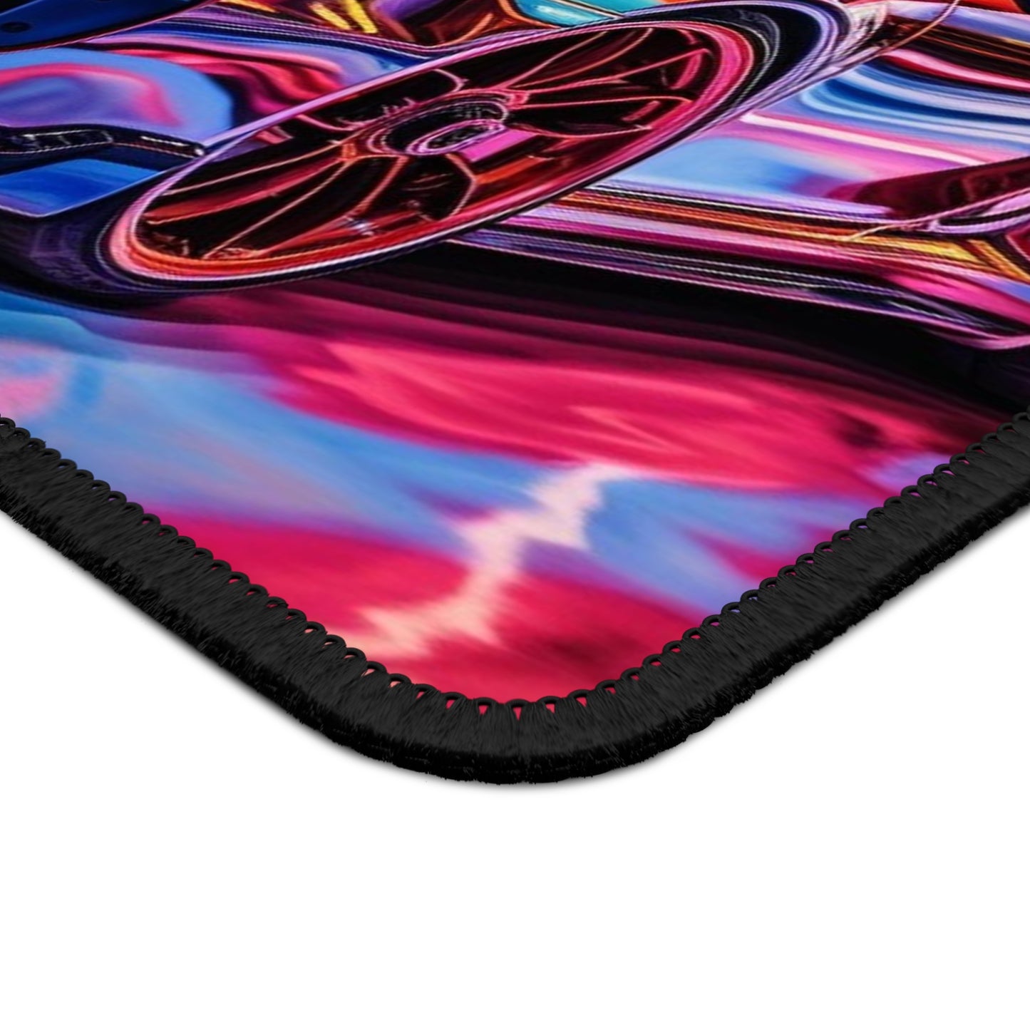 Gaming Mouse Pad American Flag Colored Porsche 4