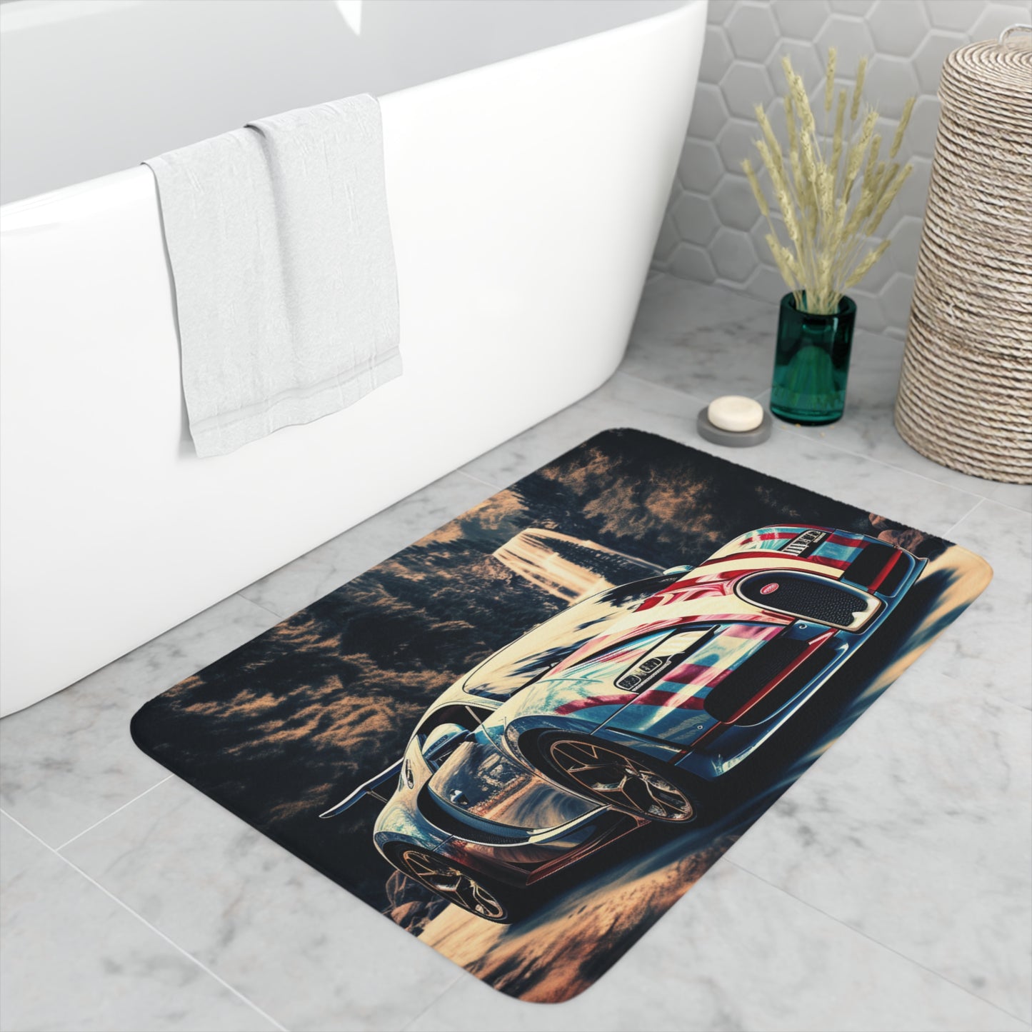 Memory Foam Bath Mat Bugatti Waterfall 1