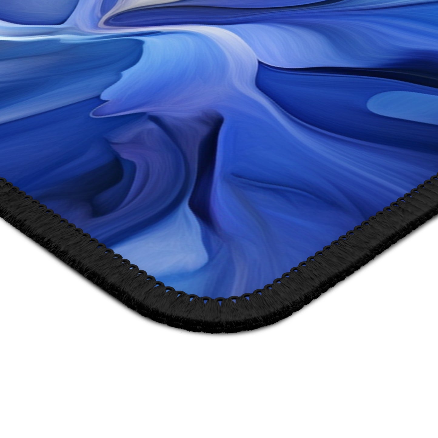 Gaming Mouse Pad Abstract Blue Tulip 3