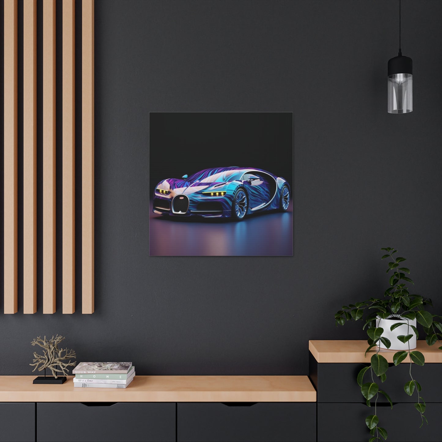 Canvas Gallery Wraps Bugatti Abstract Flair 3