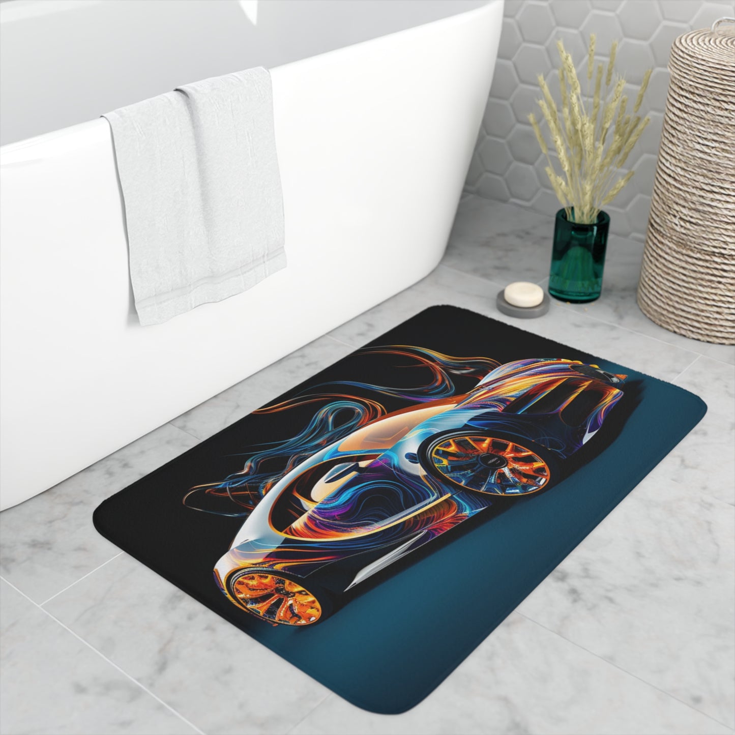 Memory Foam Bath Mat Bugatti Abstract Flair 2