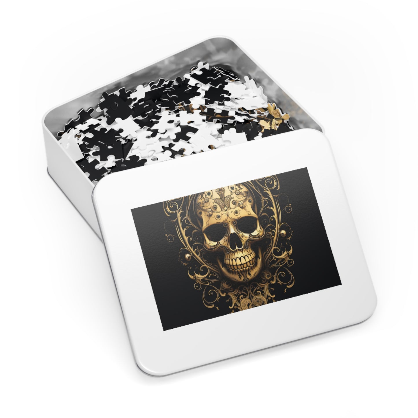 Jigsaw Puzzle (30, 110, 252, 500,1000-Piece) Skull Treble Clef 3