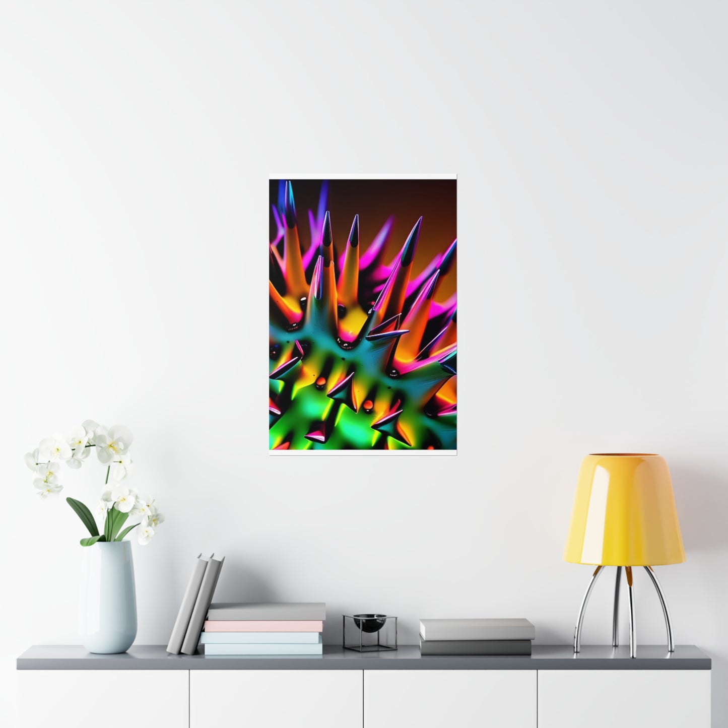 posters Macro Neon Spike 3