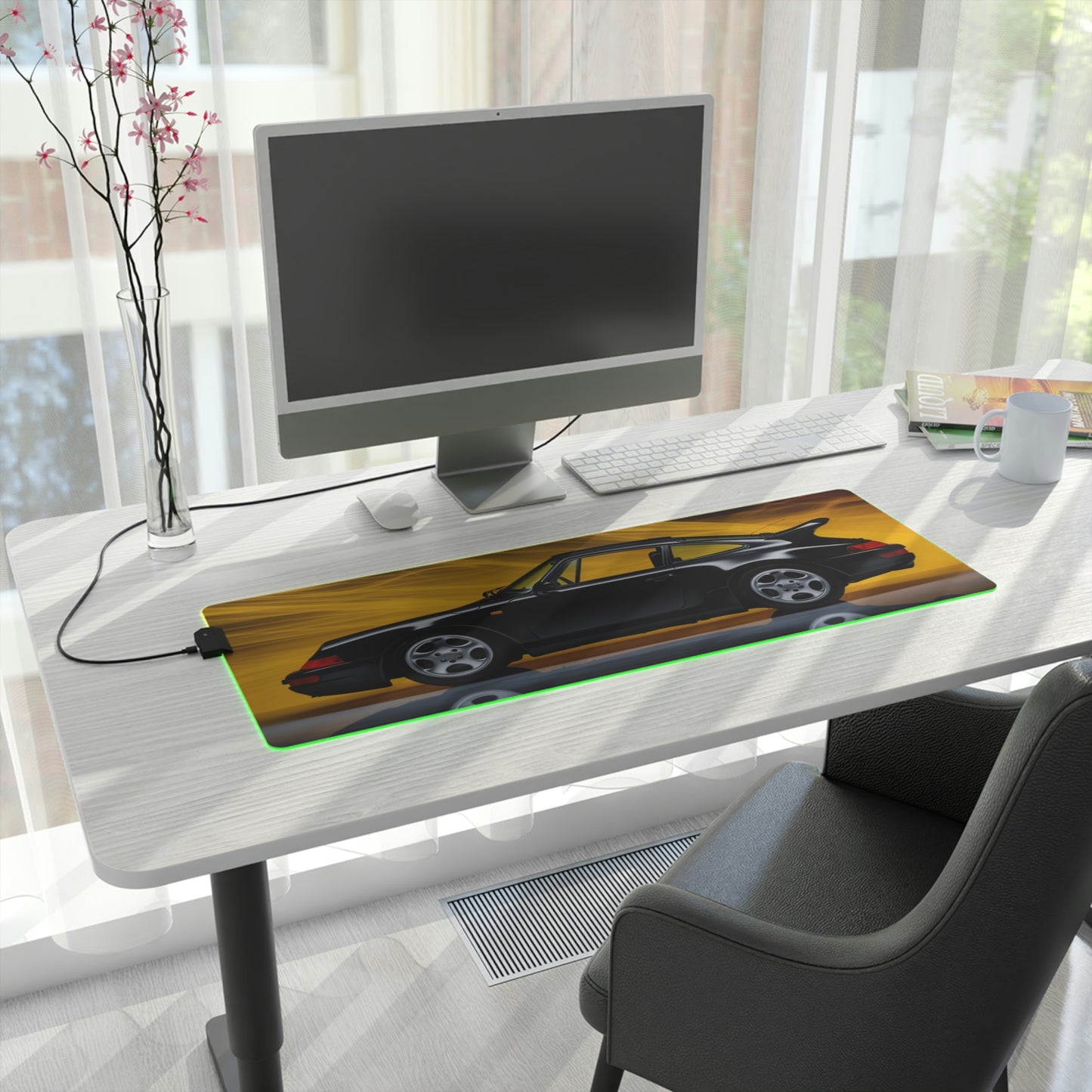 LED Gaming Mouse Pad Porsche 933 4
