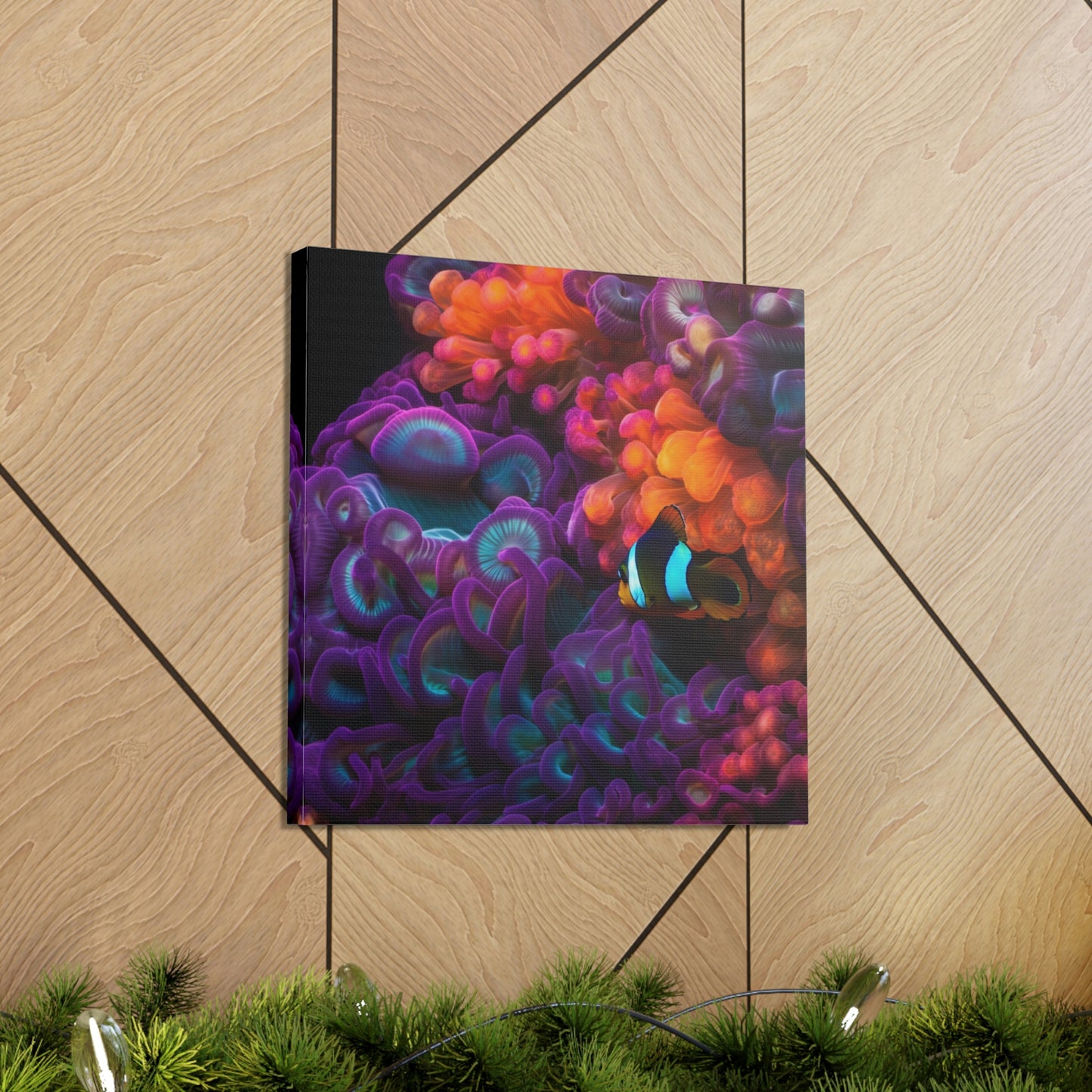 Canvas Gallery Wraps Ocean Anemone 4
