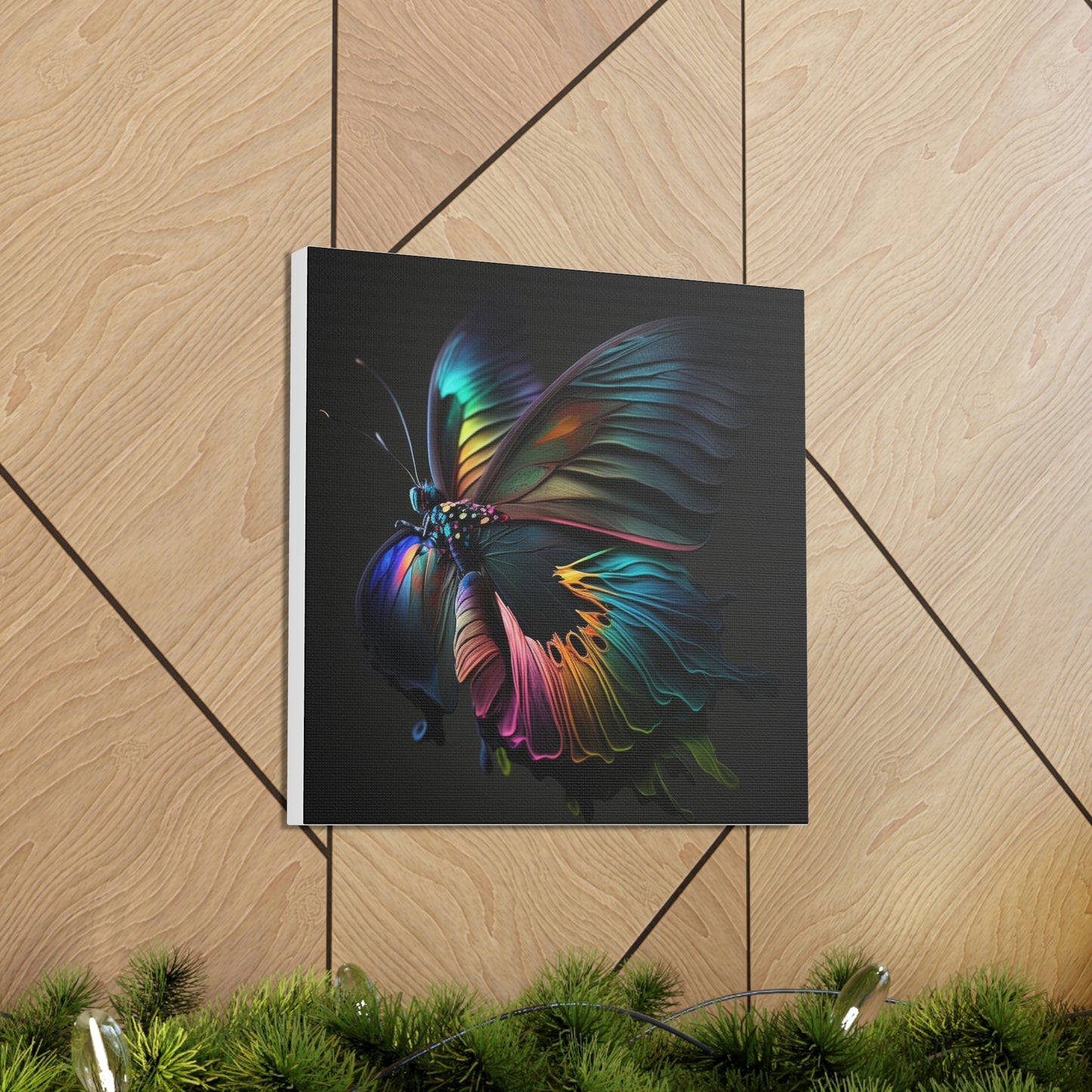 Abstract butterfly bright