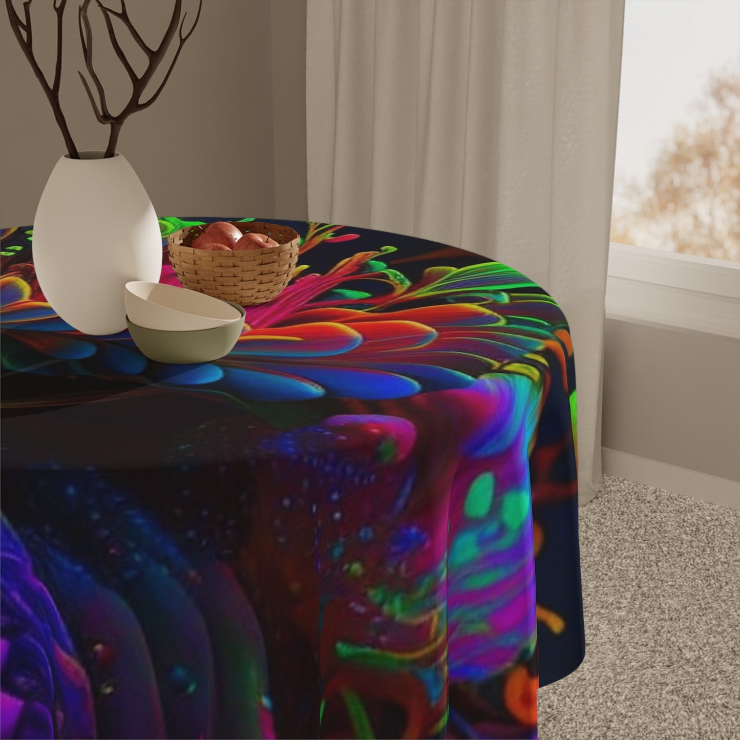 Tablecloth Macro Florescent 2