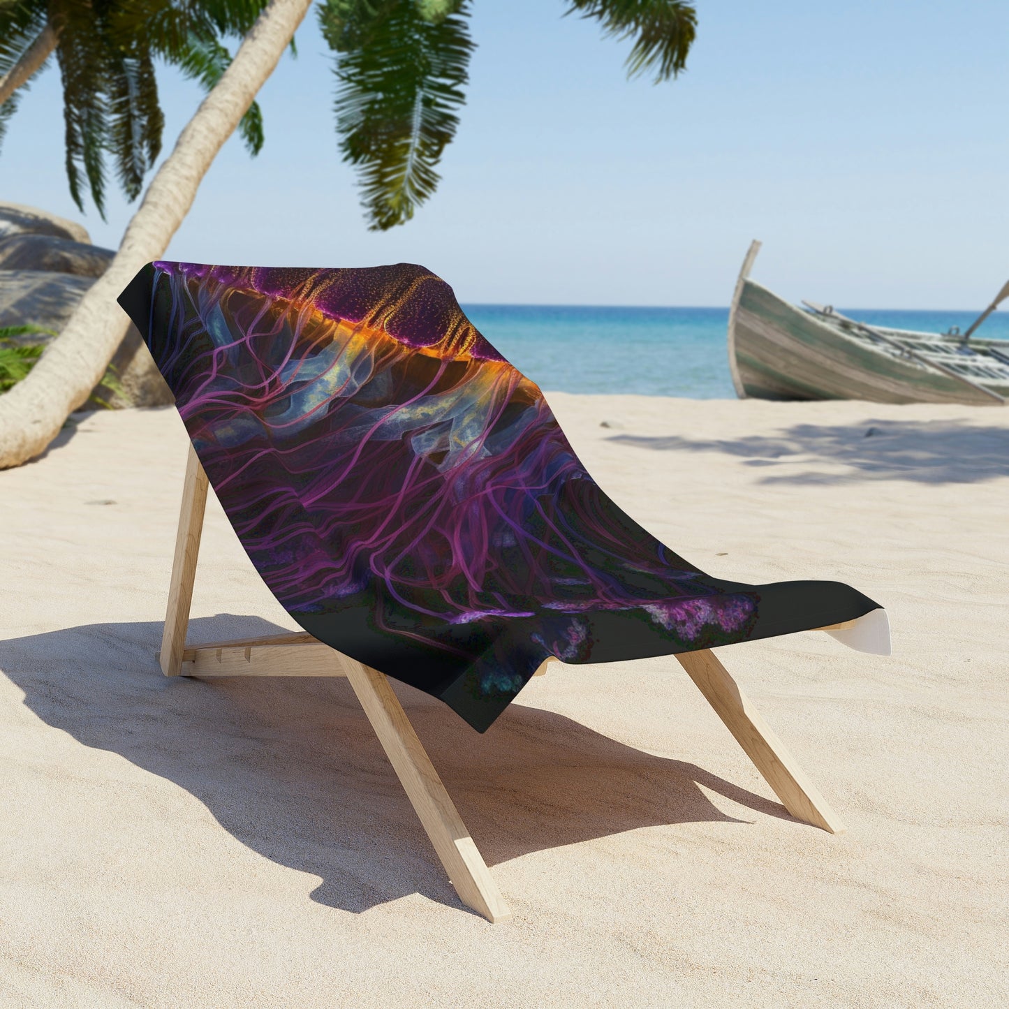 Beach Towel Florescent Jelly 2