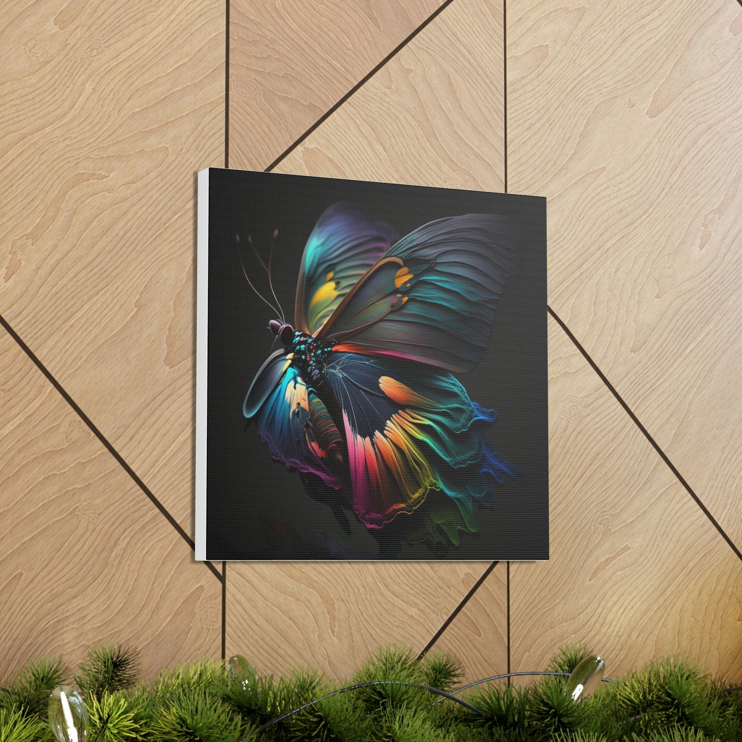 Abstract butterfly bright