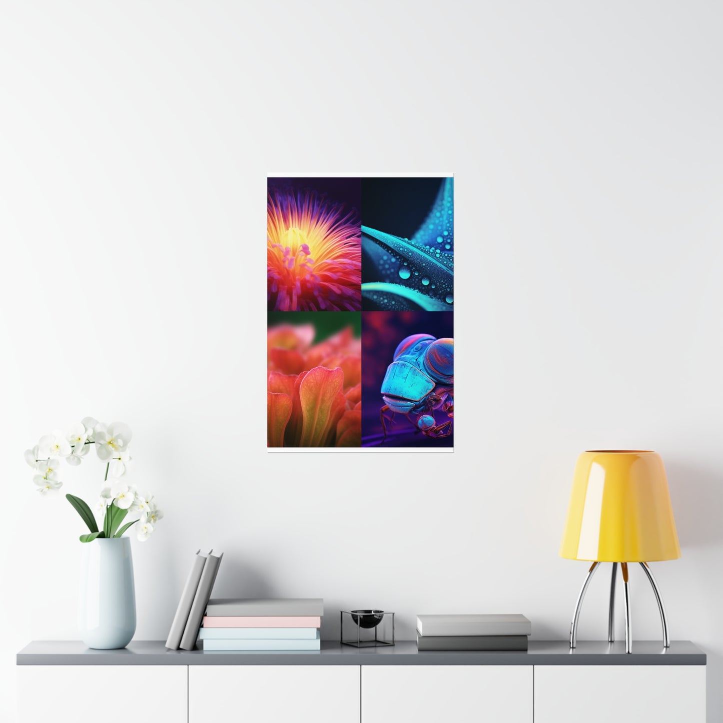 Premium Matte Vertical Posters Macro Life Photo 2