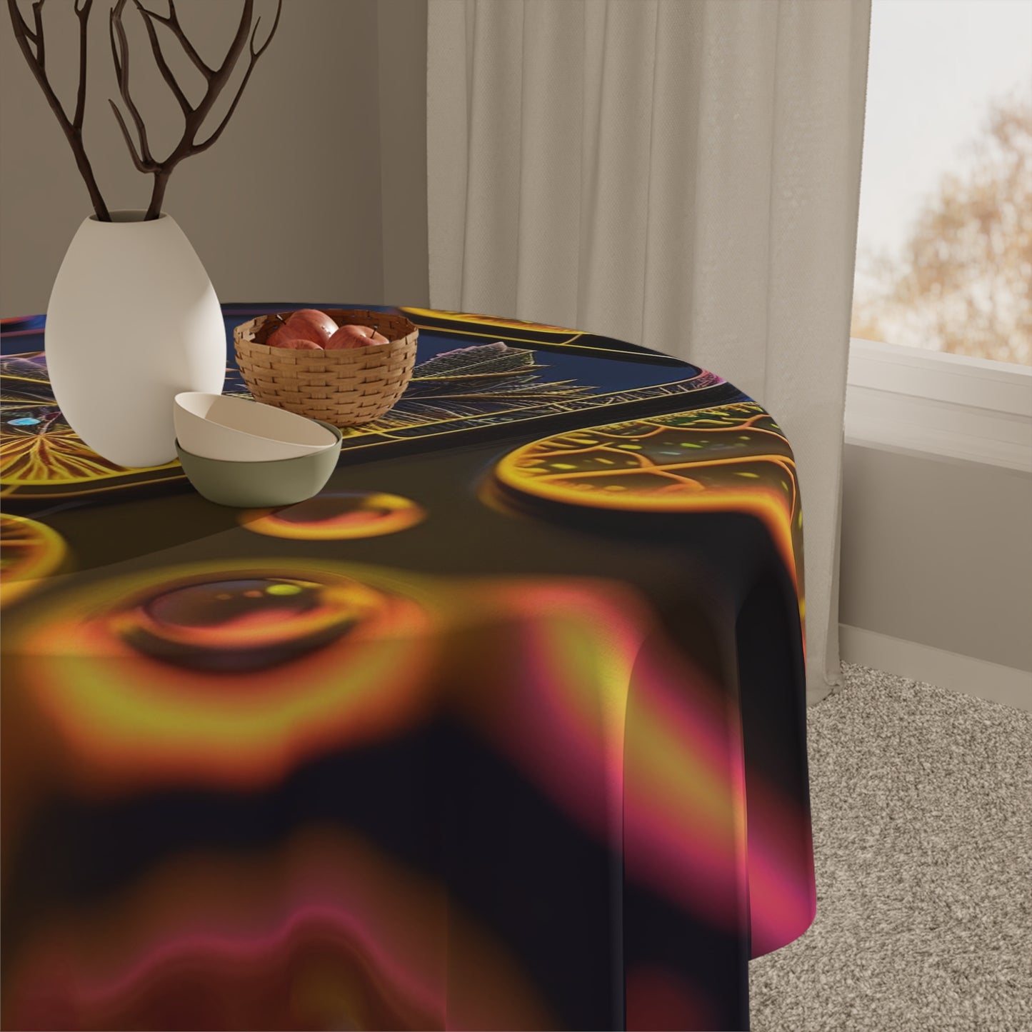 Tablecloth Macro Florescent 4