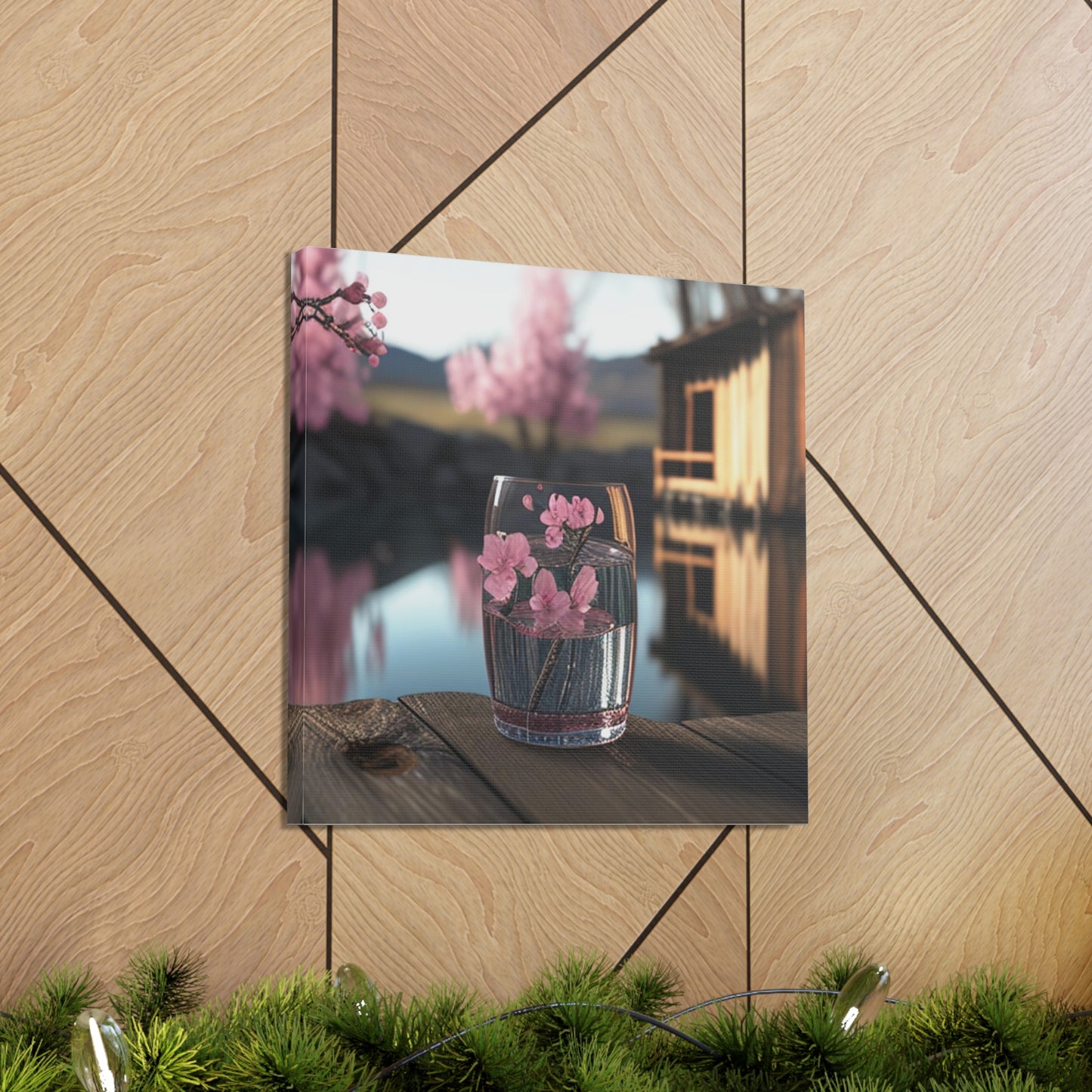 Canvas Gallery Wraps Cherry Blossom 1