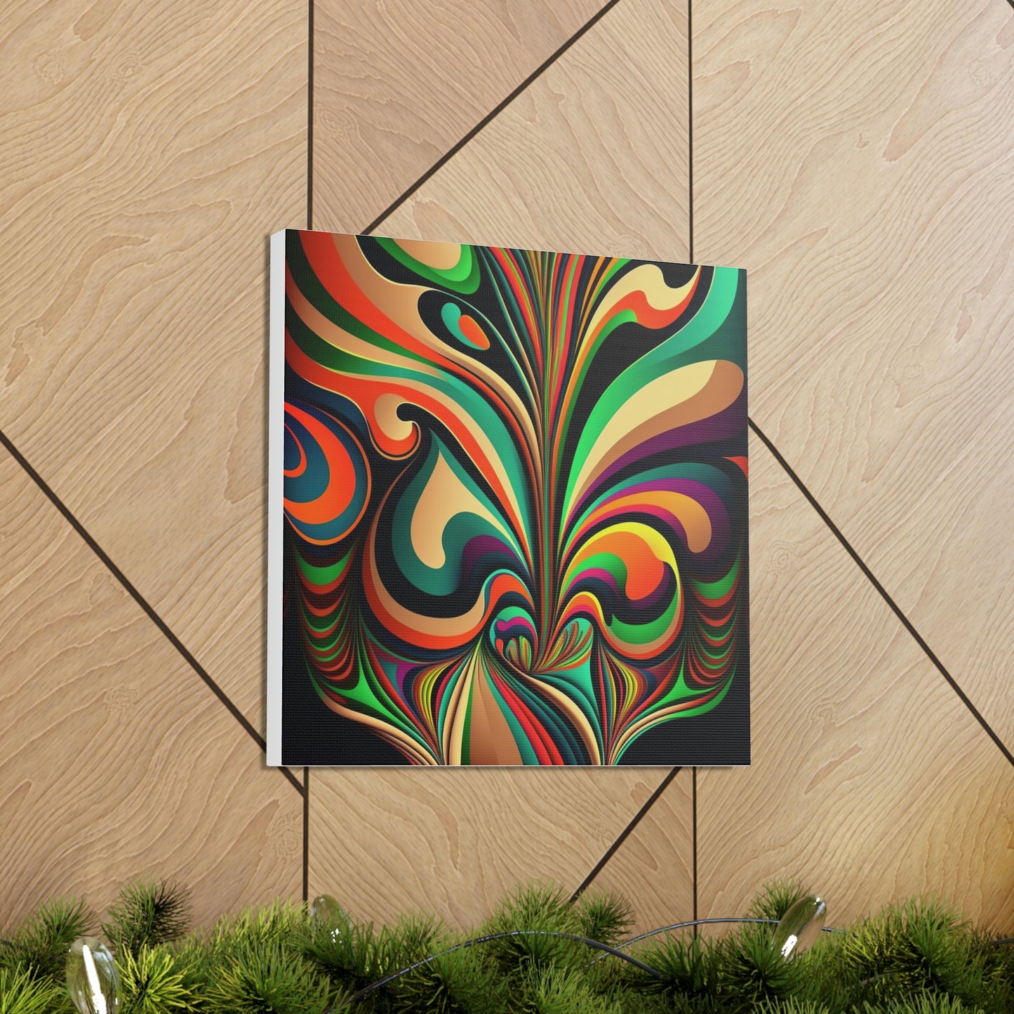 Abstract psychedelic trippy pattern
