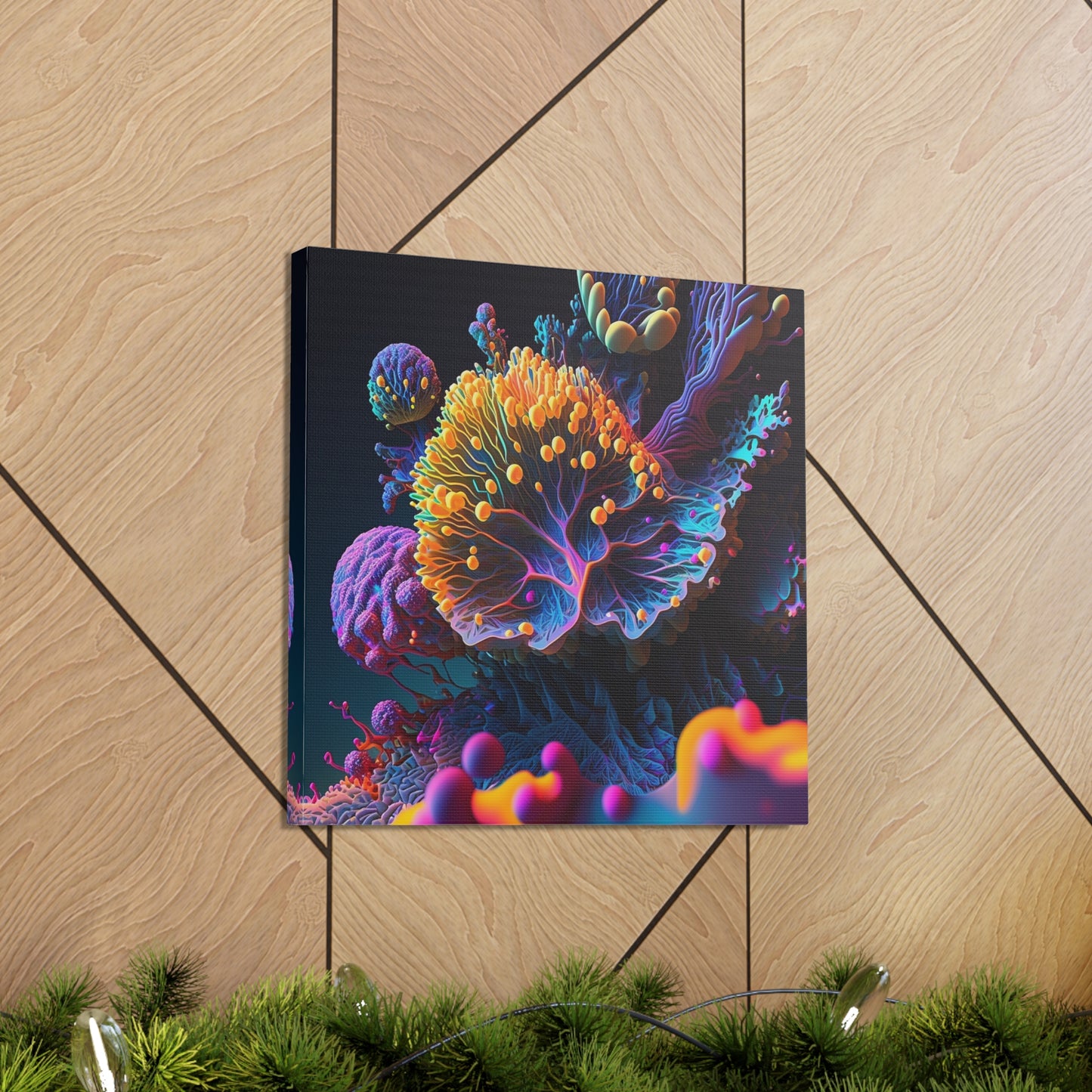 Canvas Gallery Wraps Ocean Life Macro 1
