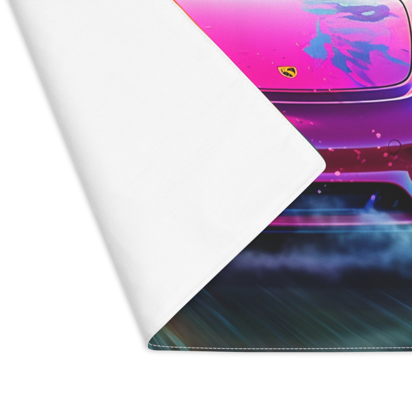 Placemat, 1pc Pink Porsche water fusion 4