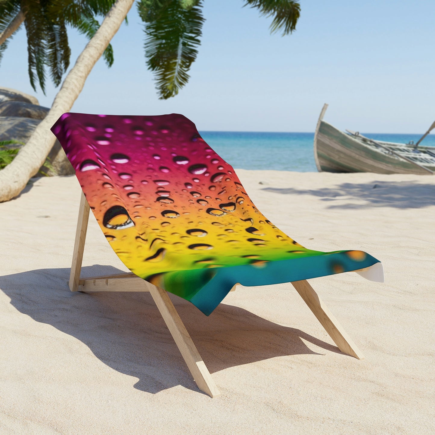 Beach Towel Water Drops