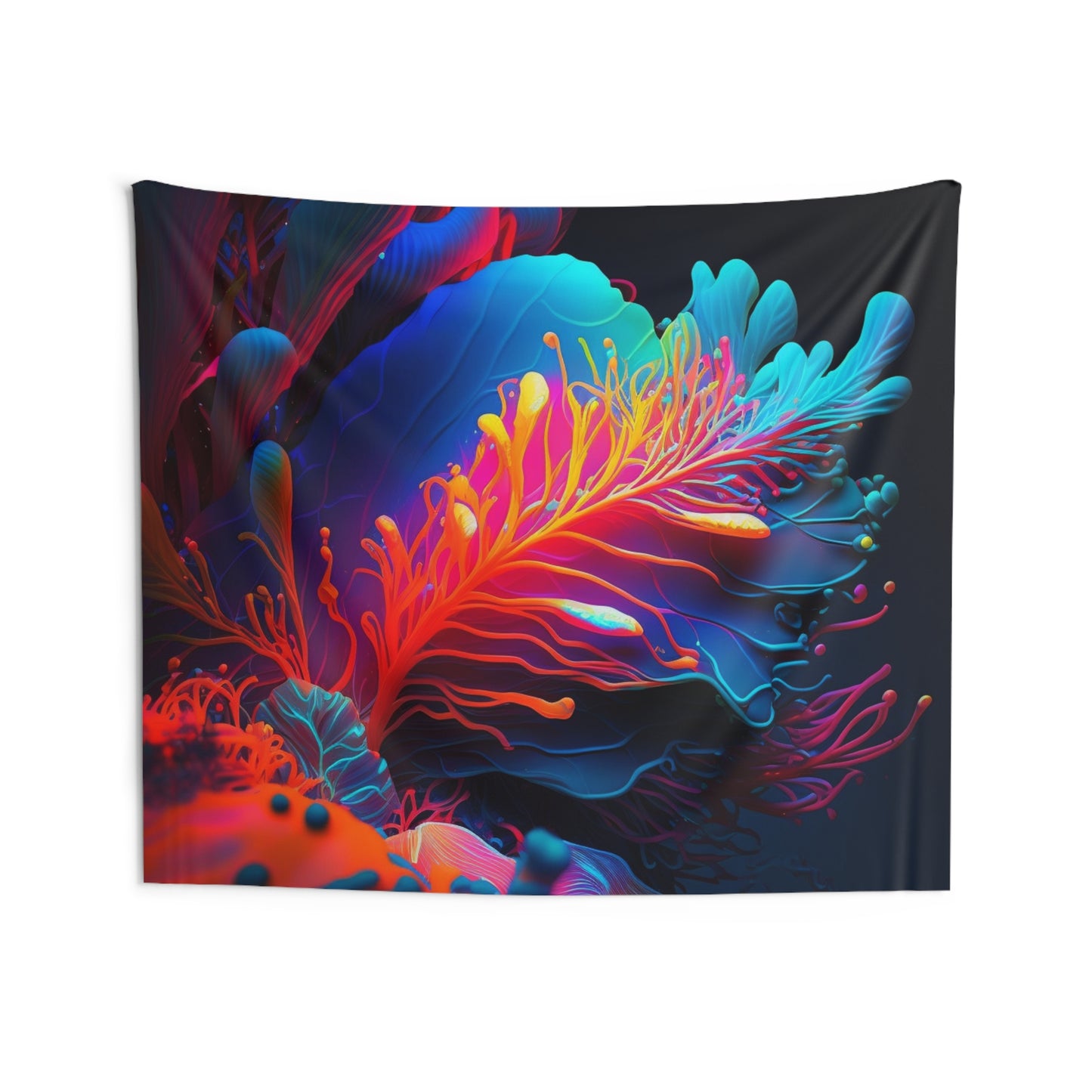 Indoor Wall Tapestries Macro Sea Life 3