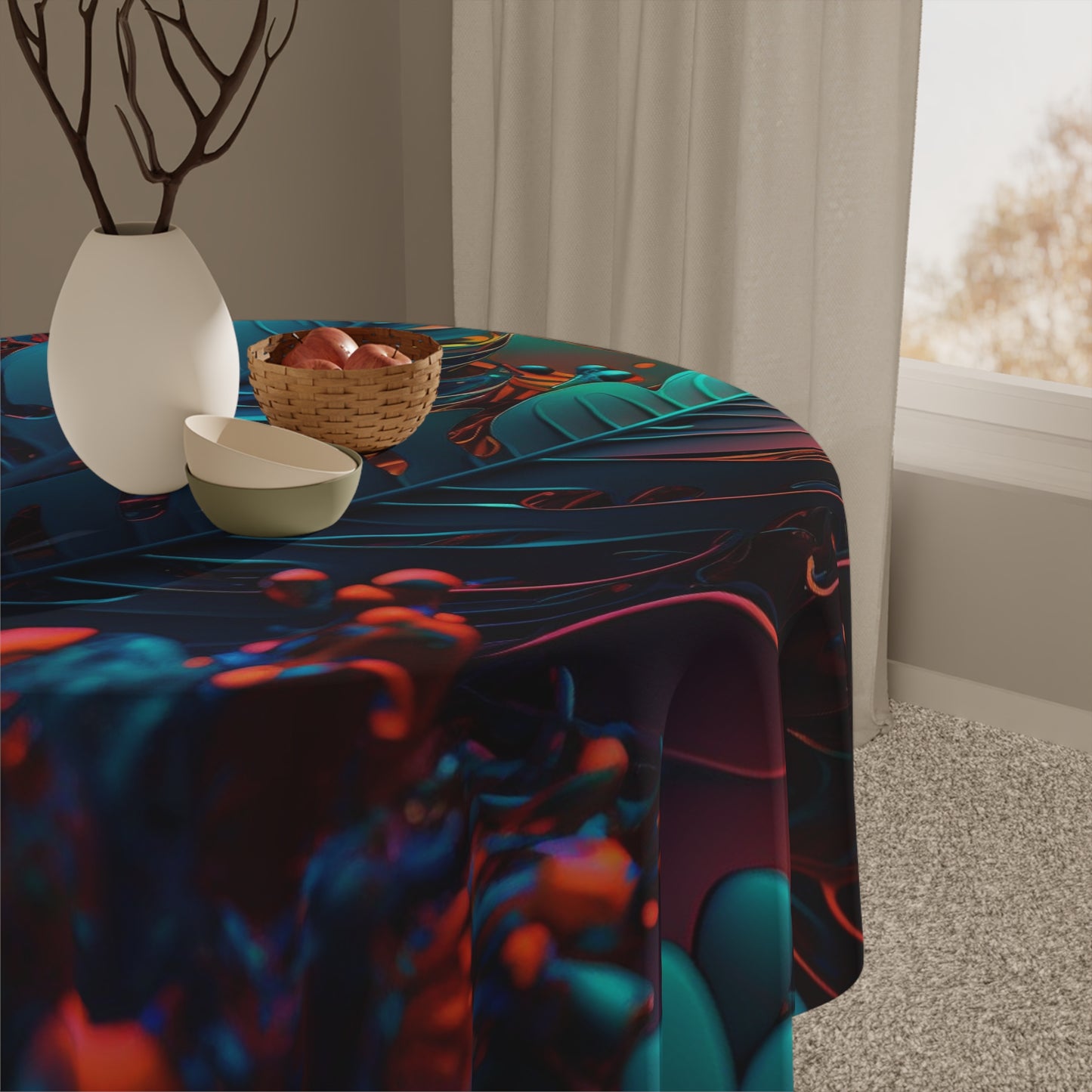 Tablecloth Macro Florescent 1