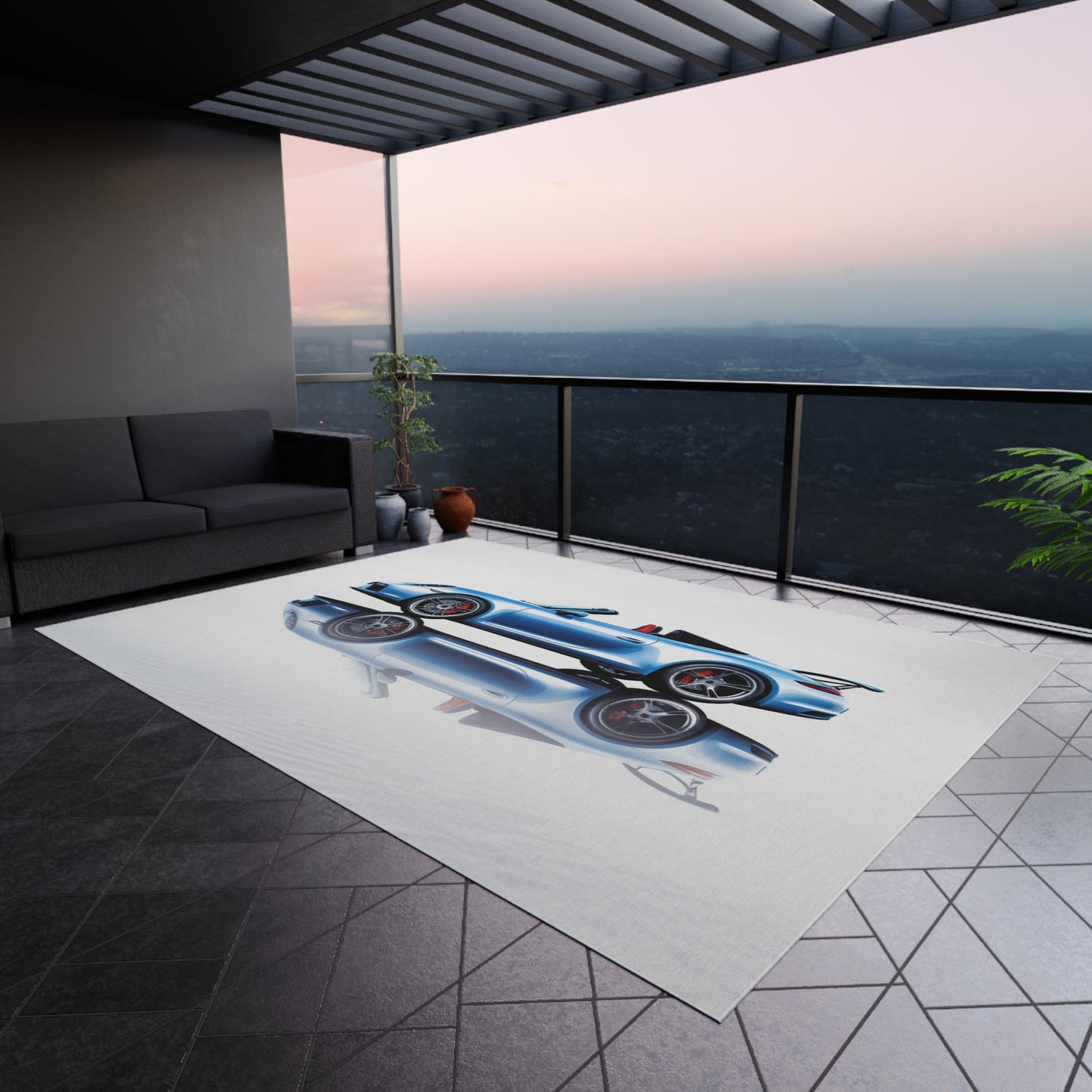 Outdoor Rug 911 Speedster on water 4
