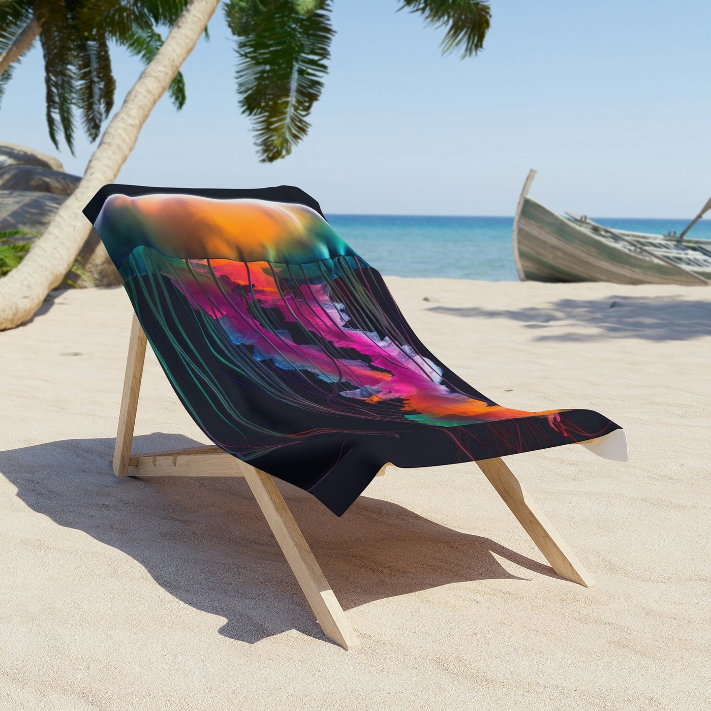 Beach Towel Jelly Neon 3