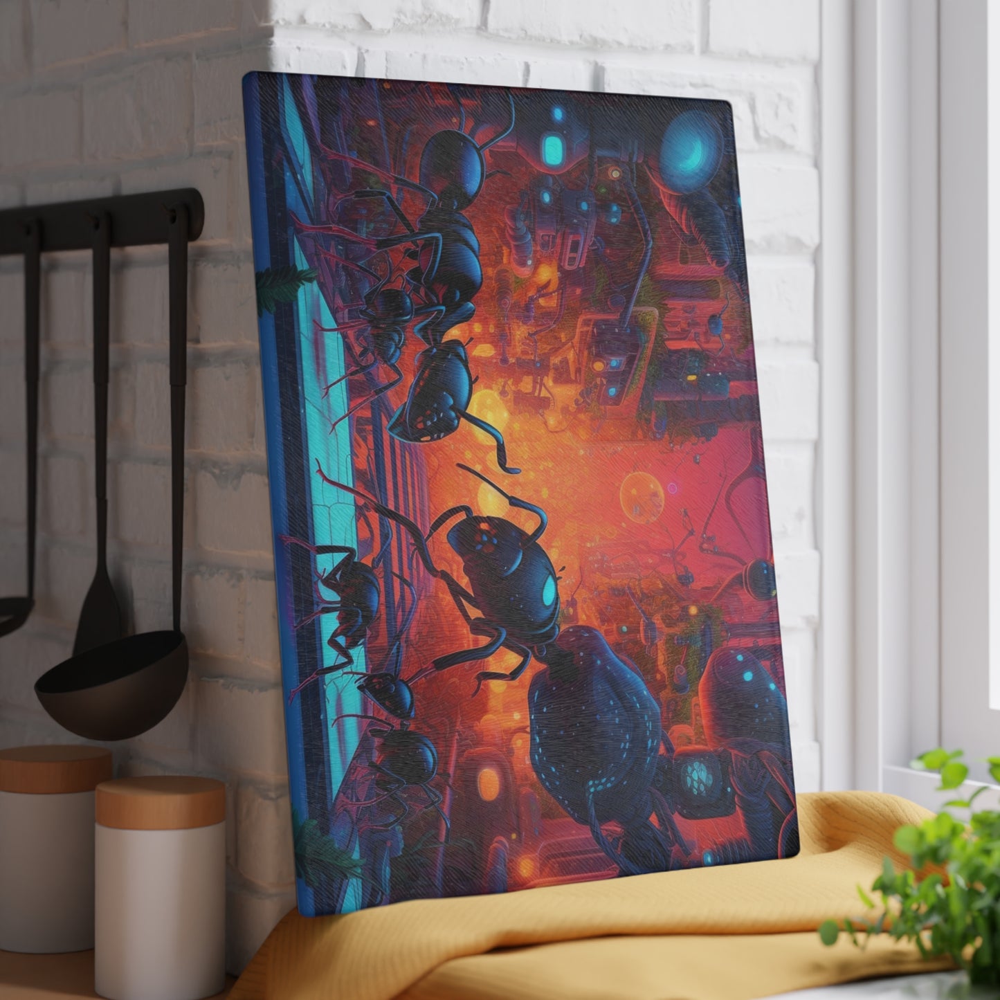 Glass Cutting Board Ants Home 2