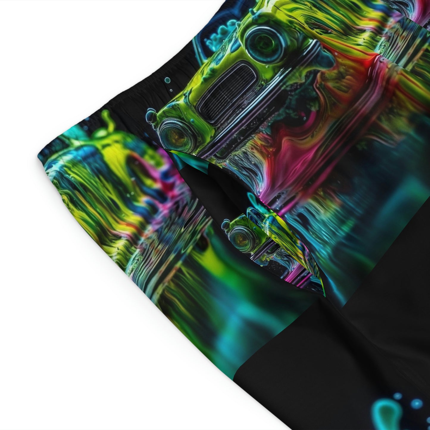 Men's Board Shorts (AOP) Hotrod Water 3