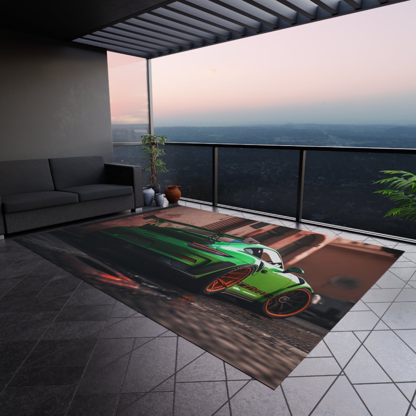 Outdoor Rug porsche 911 gt3 1