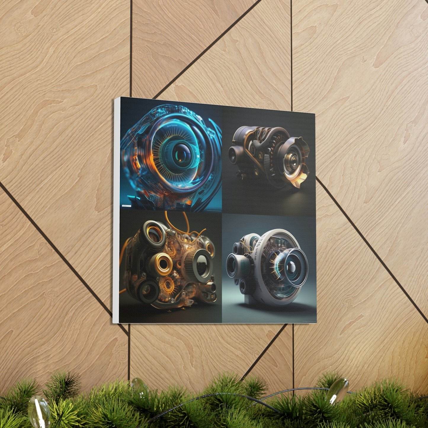 Abstract camera parts