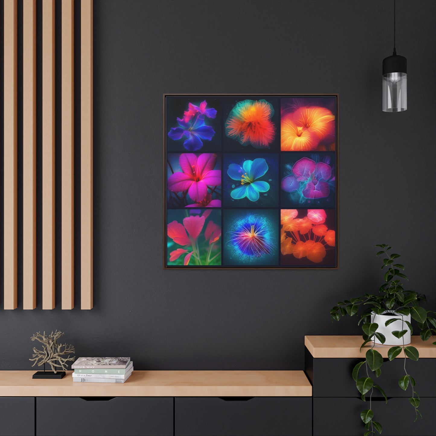 Gallery Canvas Wraps, Square Frame Macro Life Photo 4